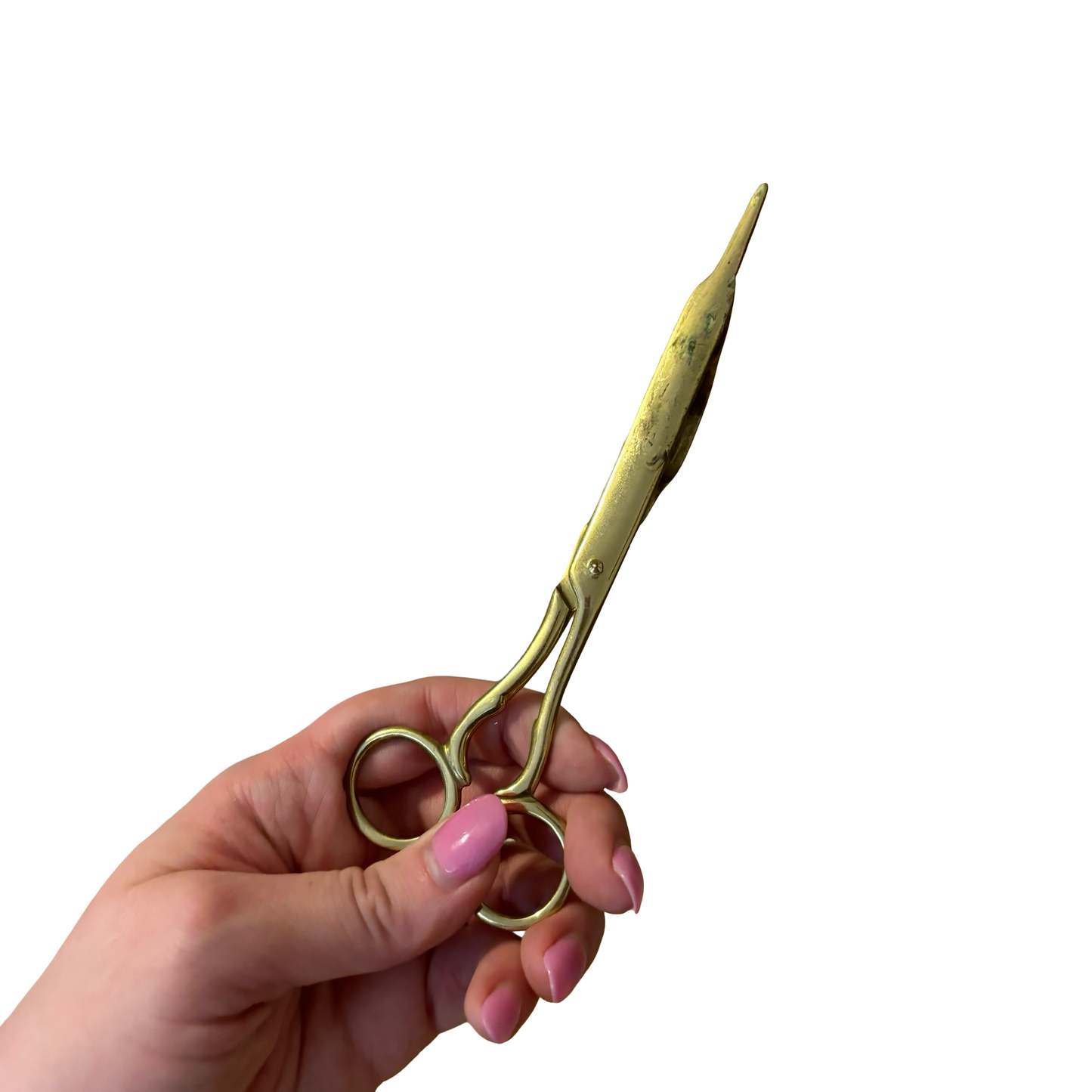 Brass Candle Wick Scissors