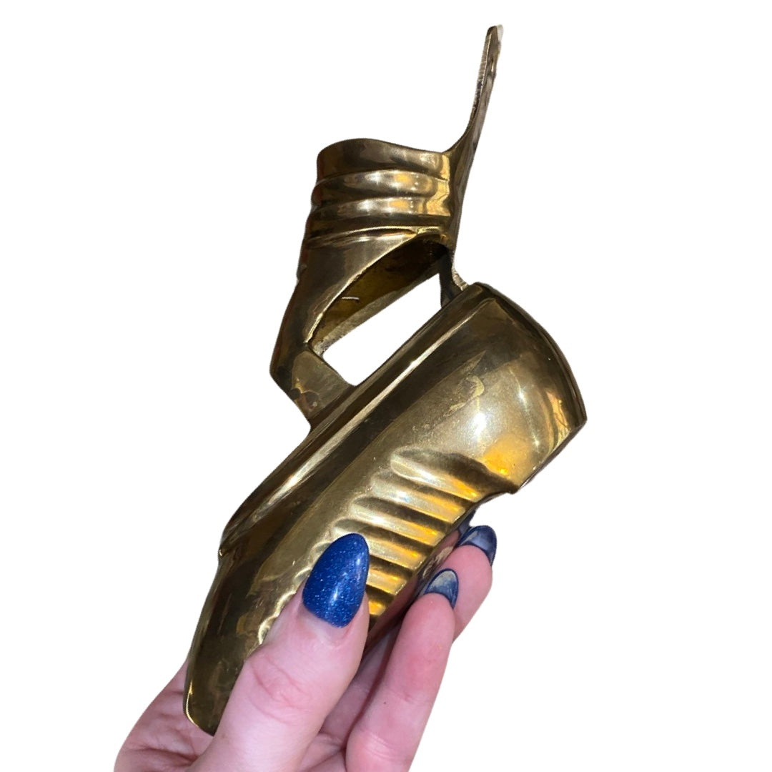 Medium Brass Ballet Slipper