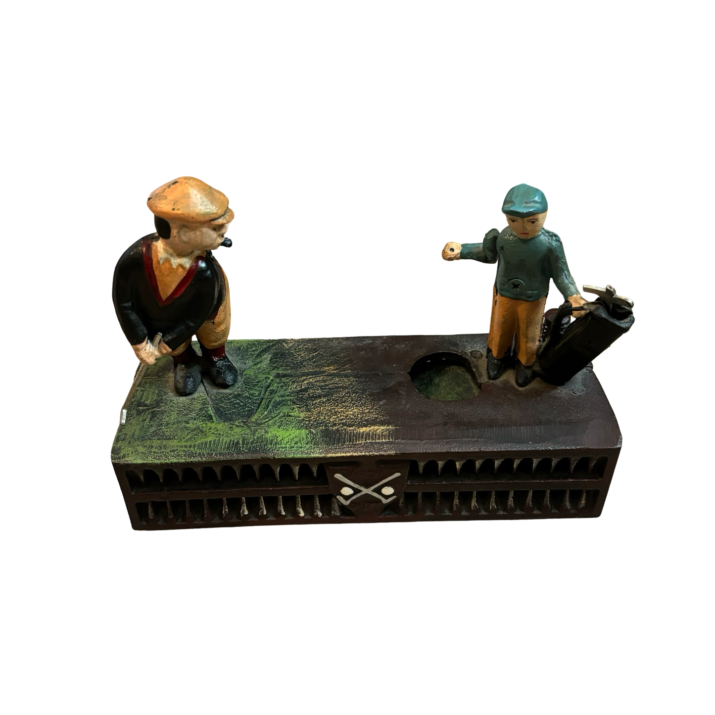 Cast Iron Birdie Putt Coin Bank