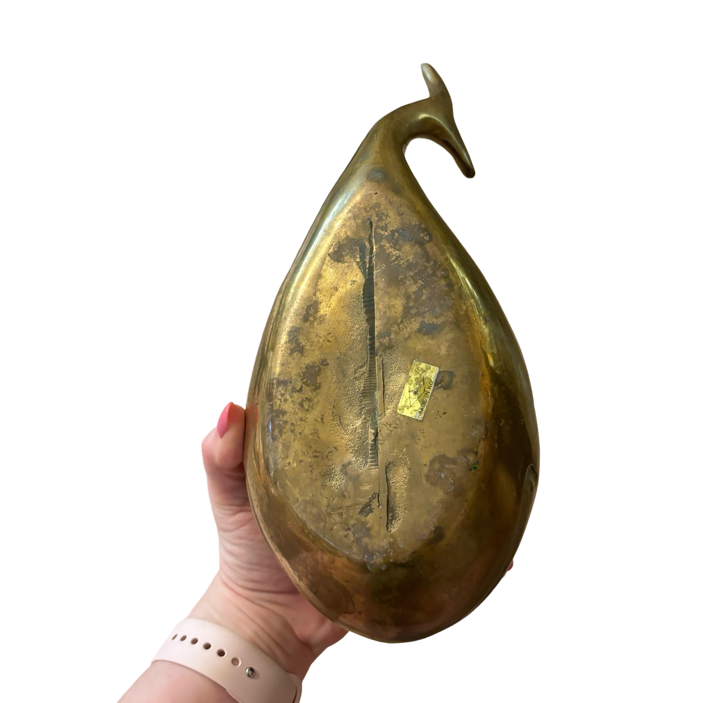 Large Brass Whale