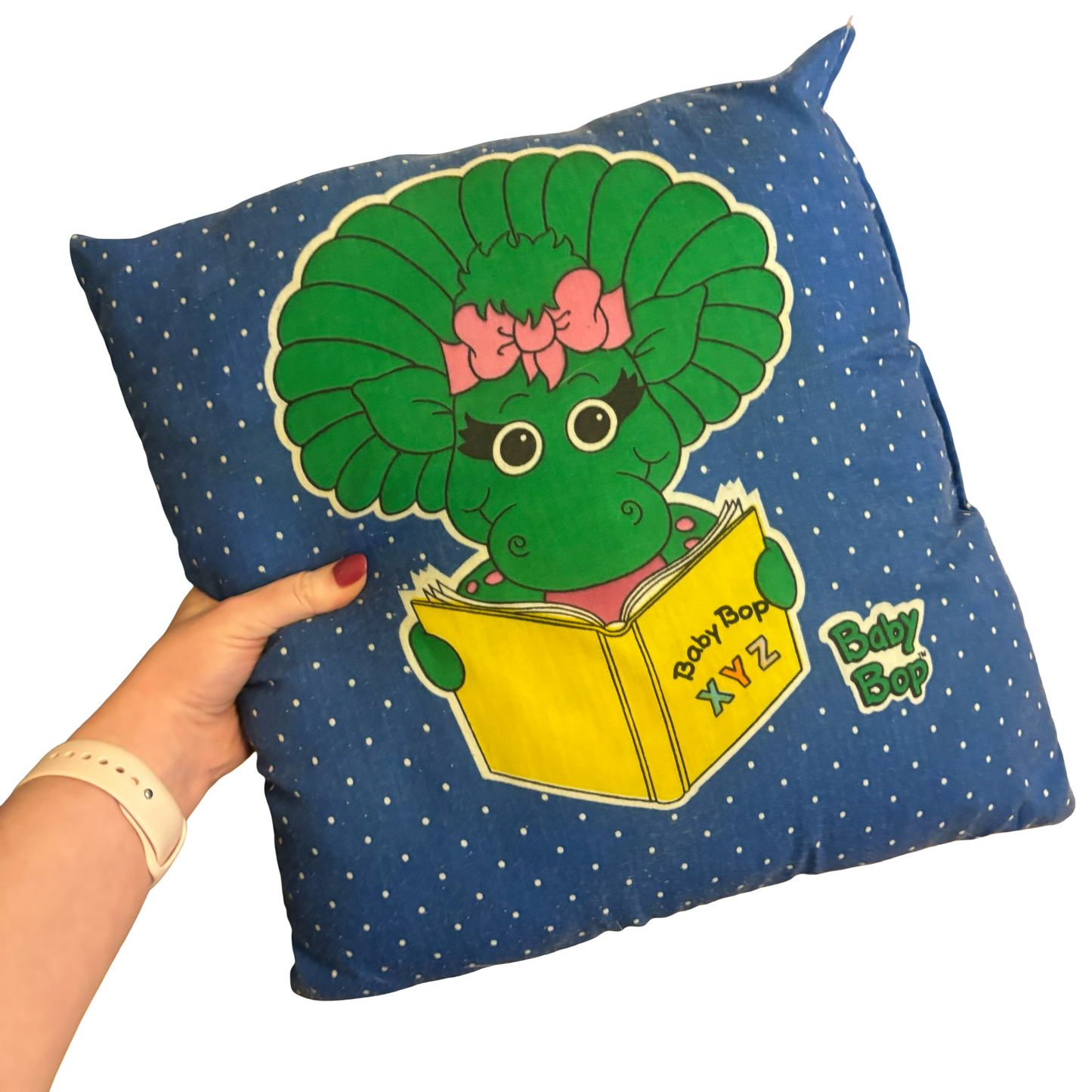 Barney/Baby Bop Two Sided Pillow