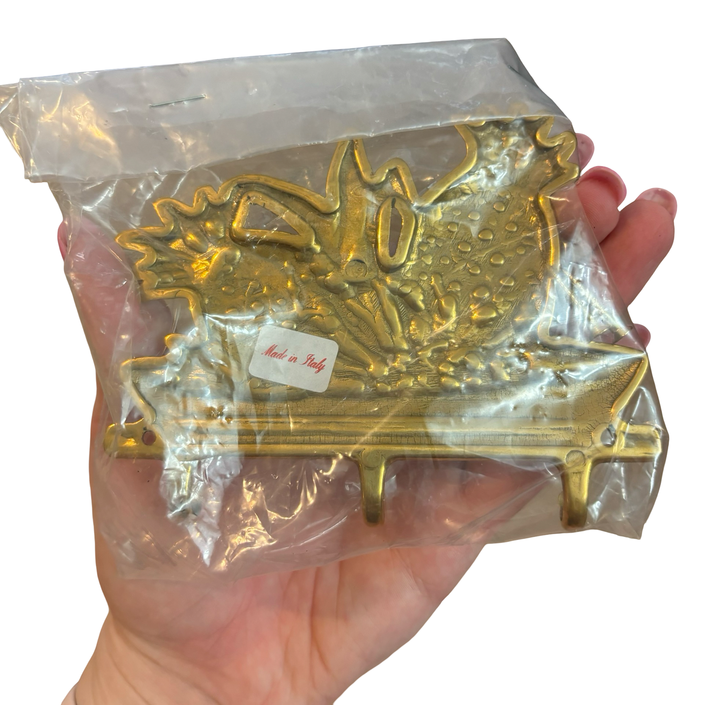 Brass Pineapple Wall Hook