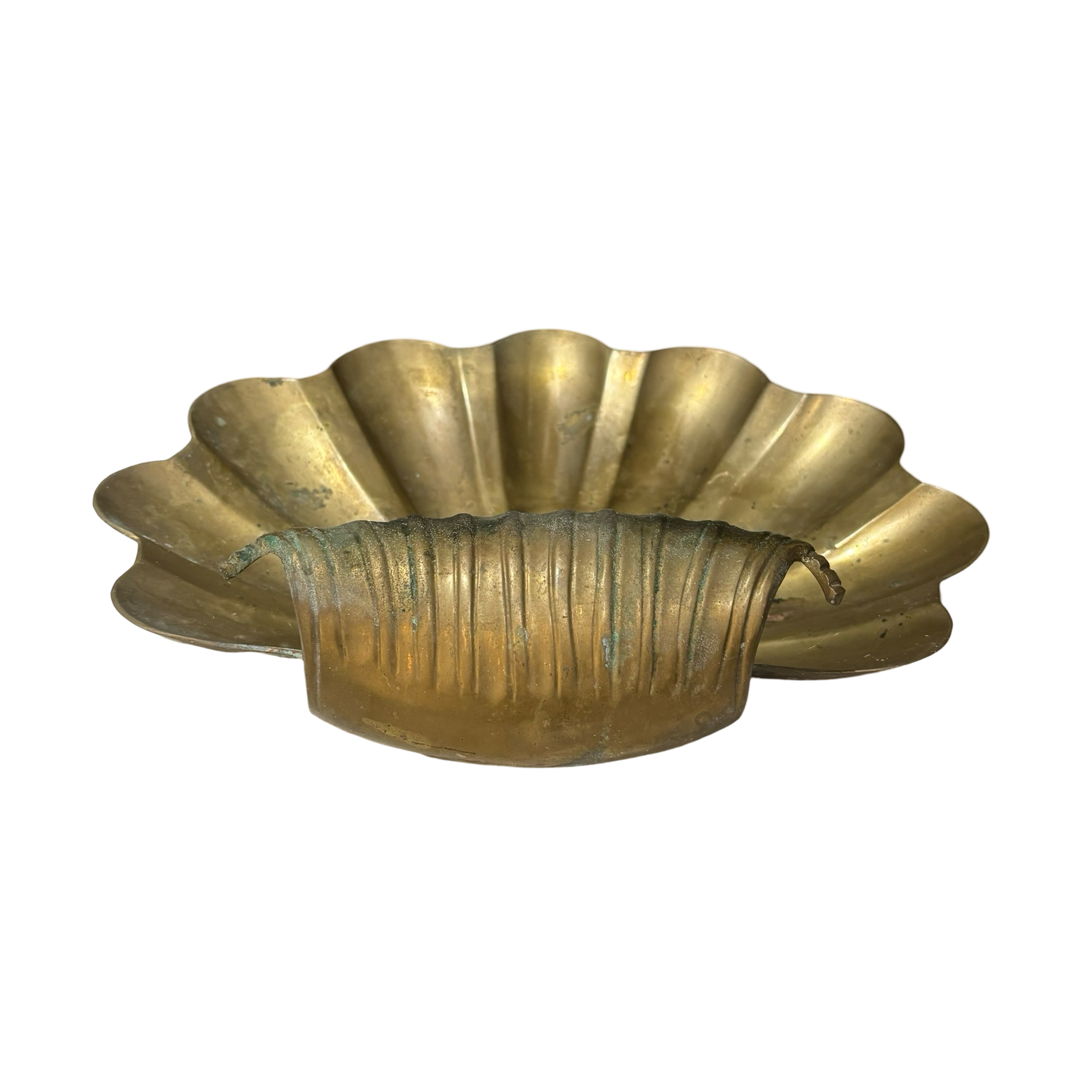 Brass Shell Dish
