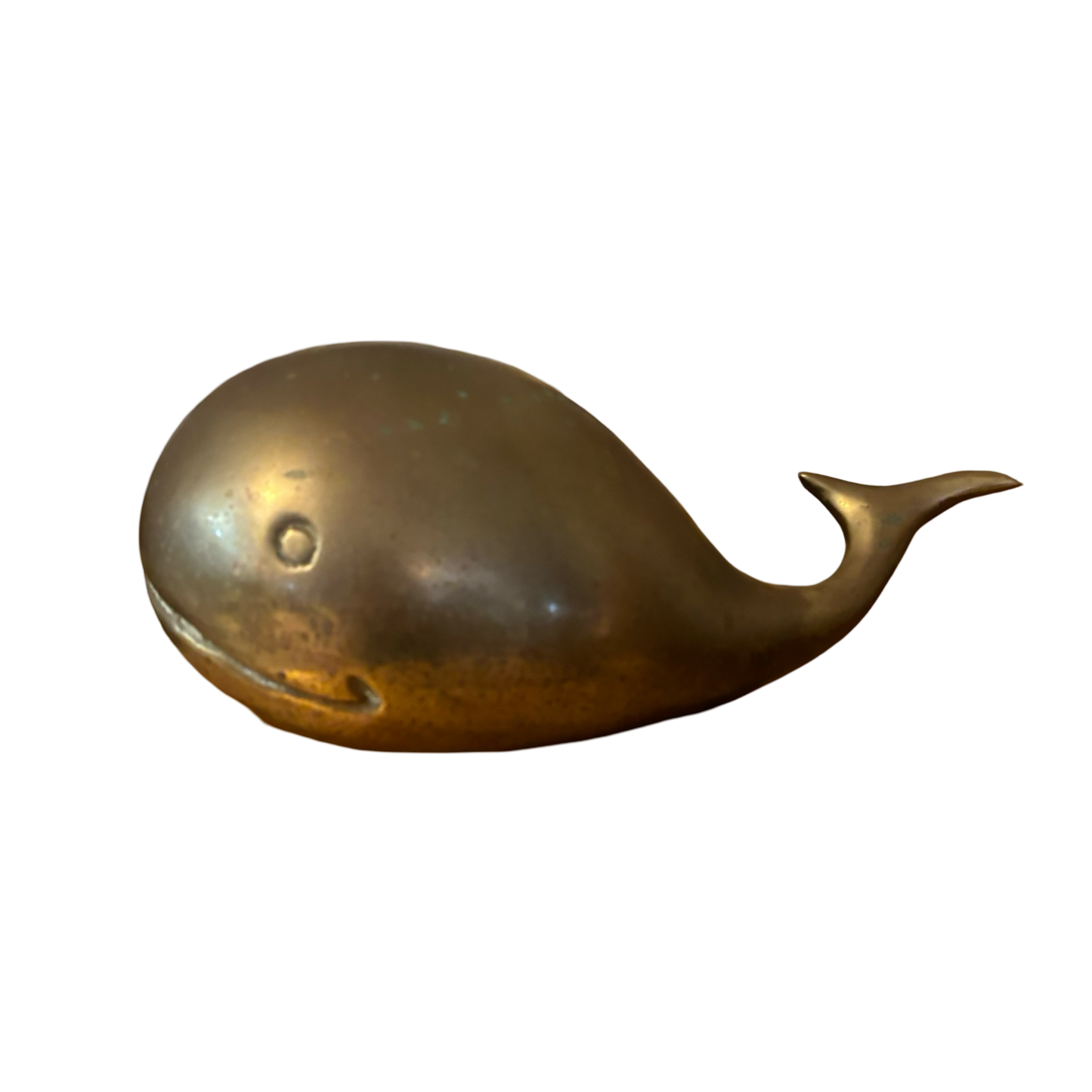 Large Brass Whale
