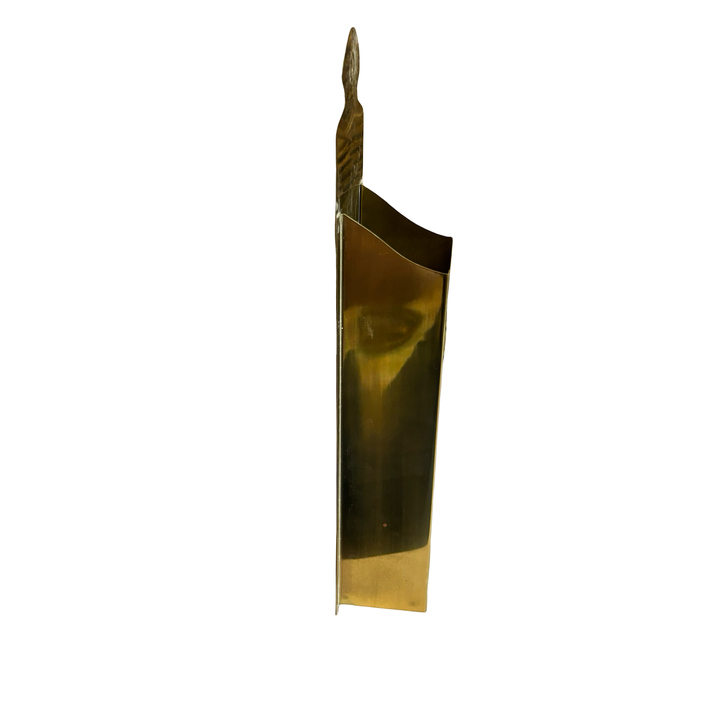 Brass Fireplace Match Holder