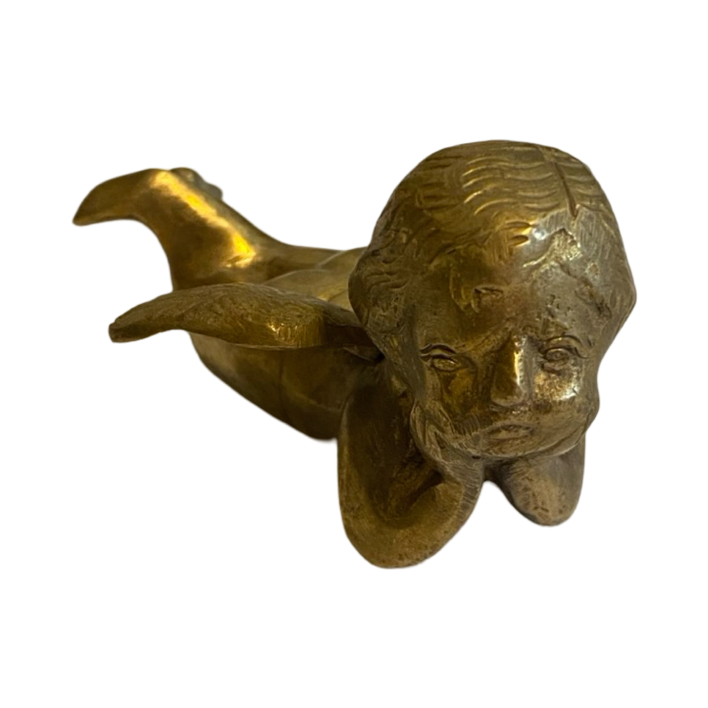 Brass Angel Shelf Sitter