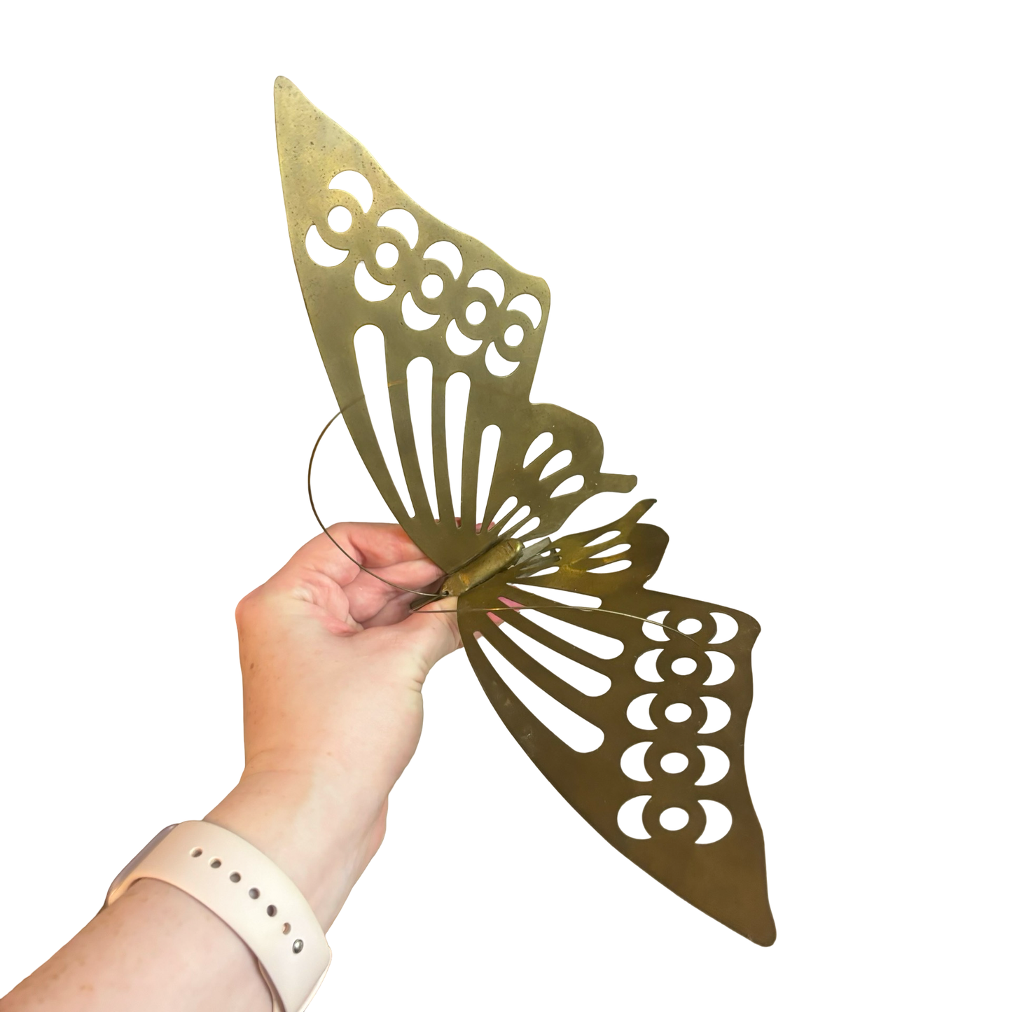 Brass Wall Butterfly Set
