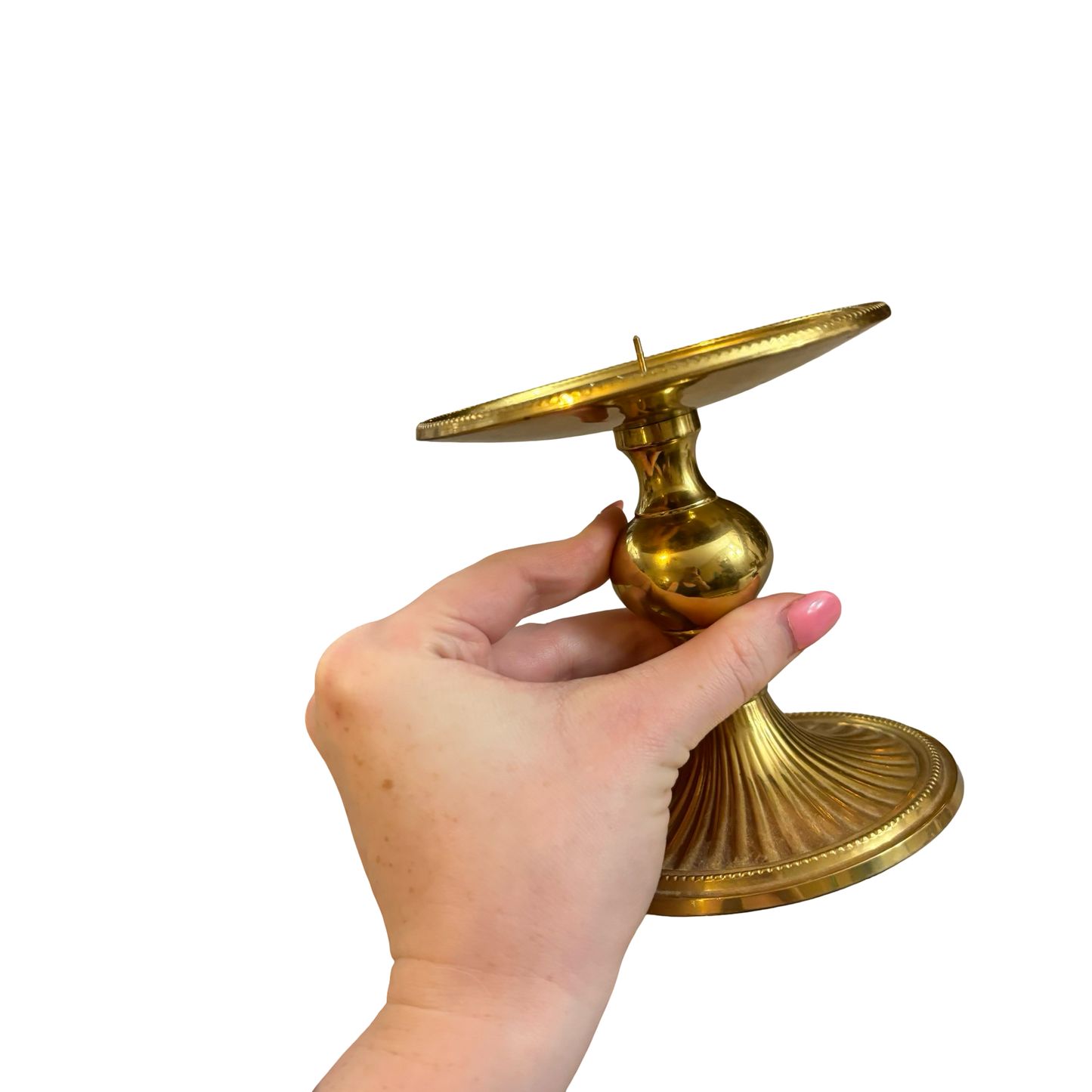 Brass Andrea by Sadek Candlestick