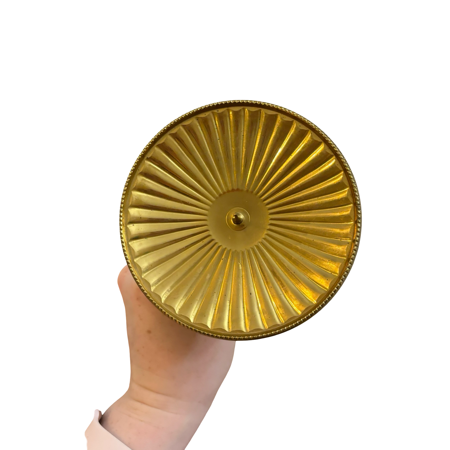 Brass Andrea by Sadek Candlestick