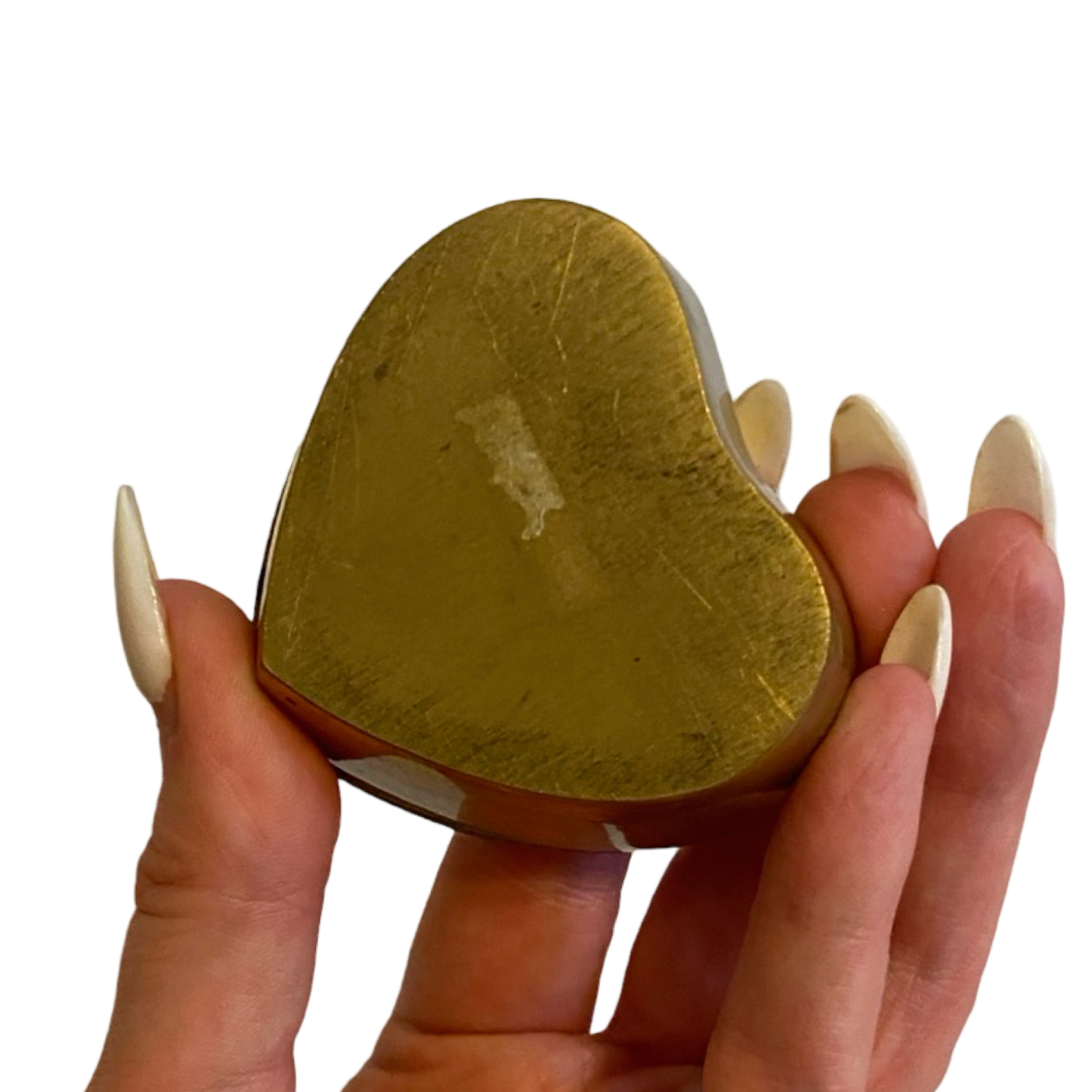 Brass Heart Box