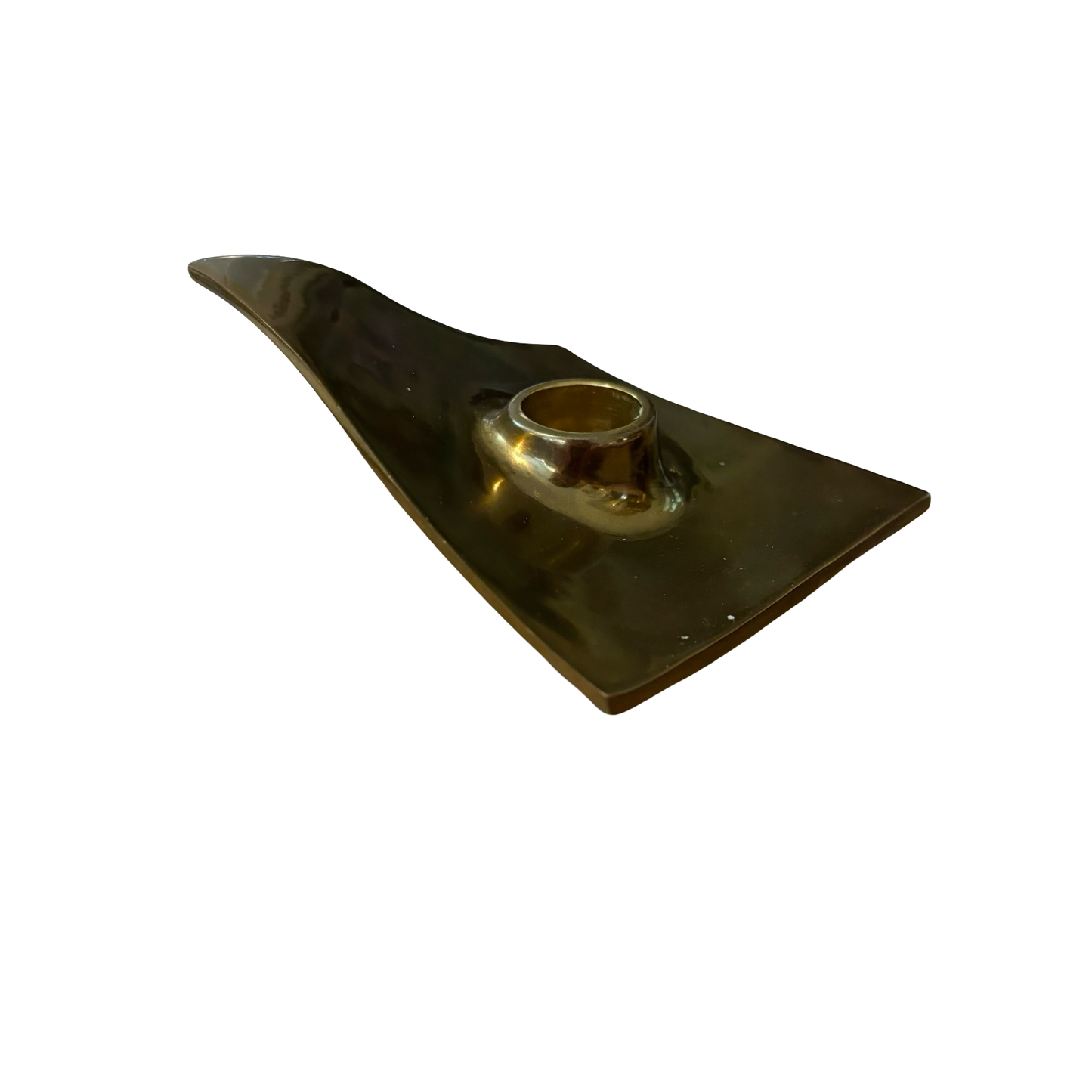 Set of Four Danish Orskov Sculptural Candle Holders