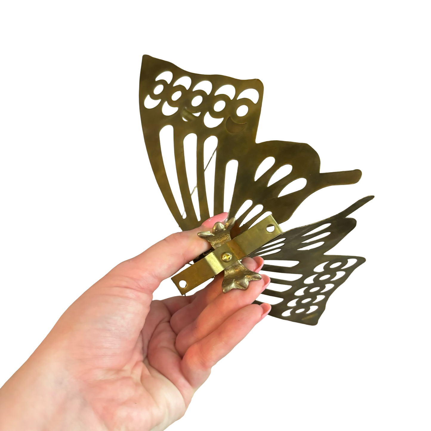 Brass Wall Butterfly Set