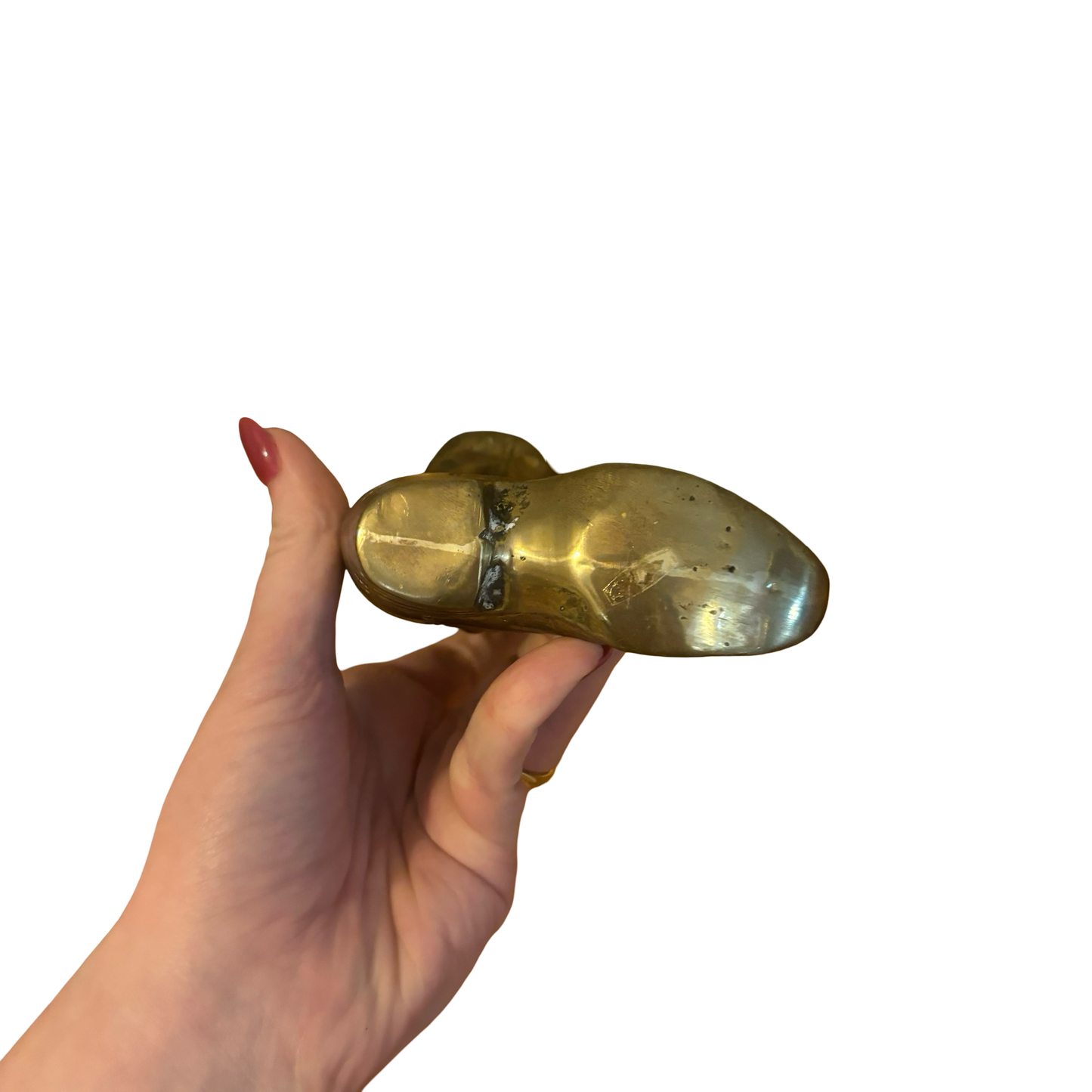 Brass Cowboy Boot