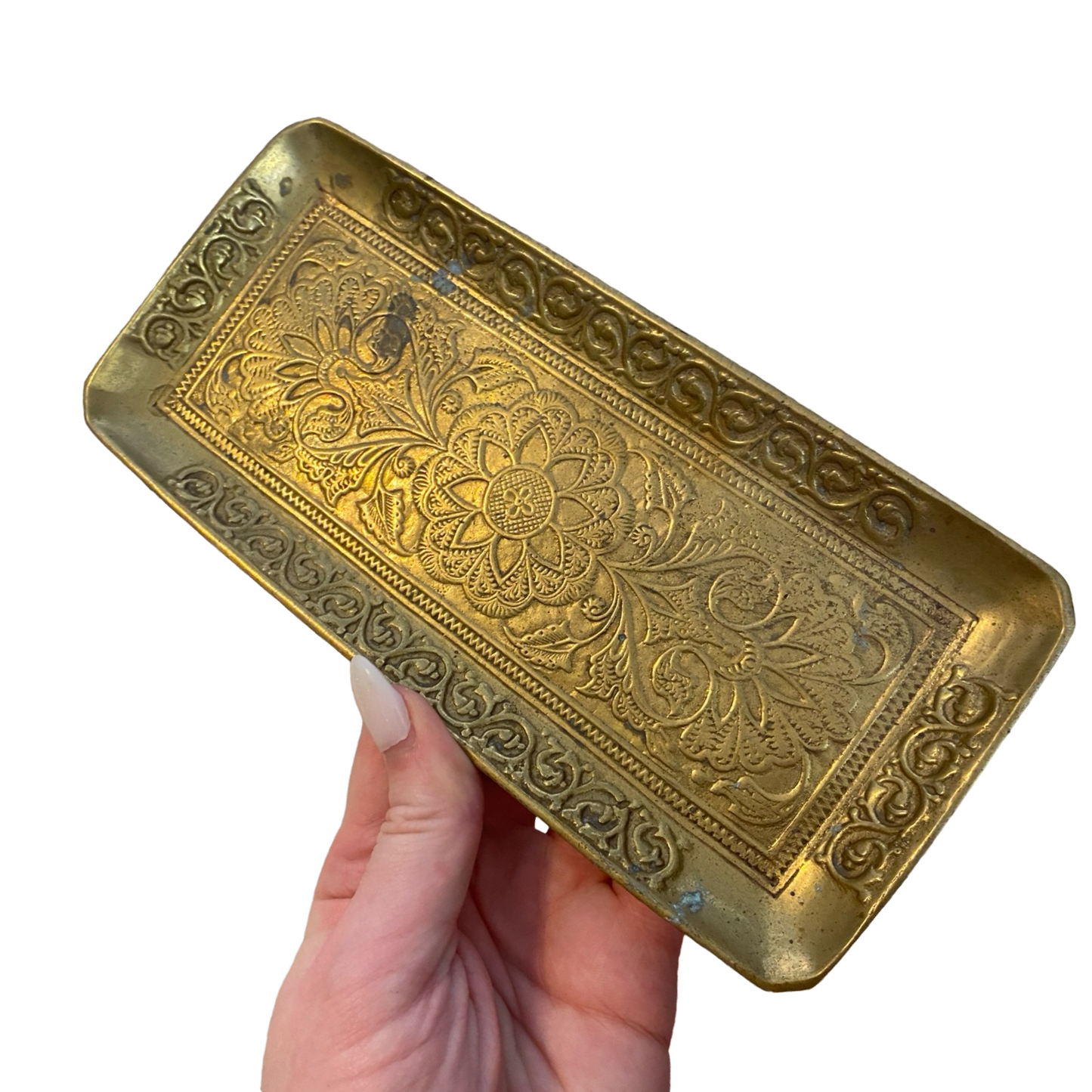 Brass Etched Tray