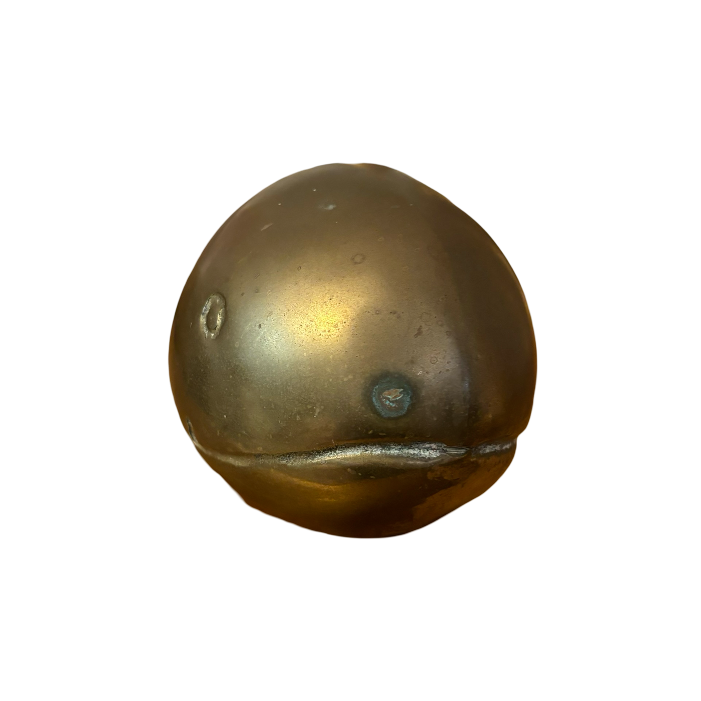 Large Brass Whale