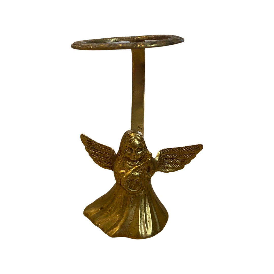 Brass Angel Sphere Holder