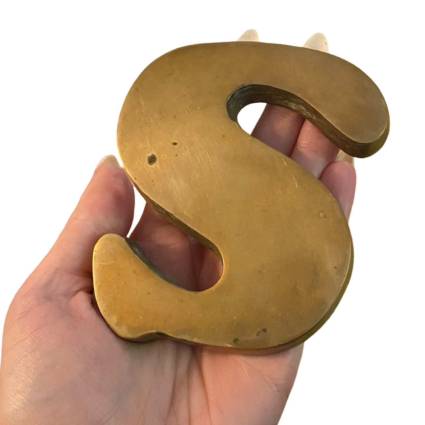 Letter S Paperweight