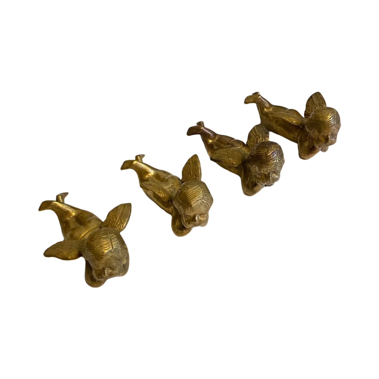 Brass Angel Shelf Sitter