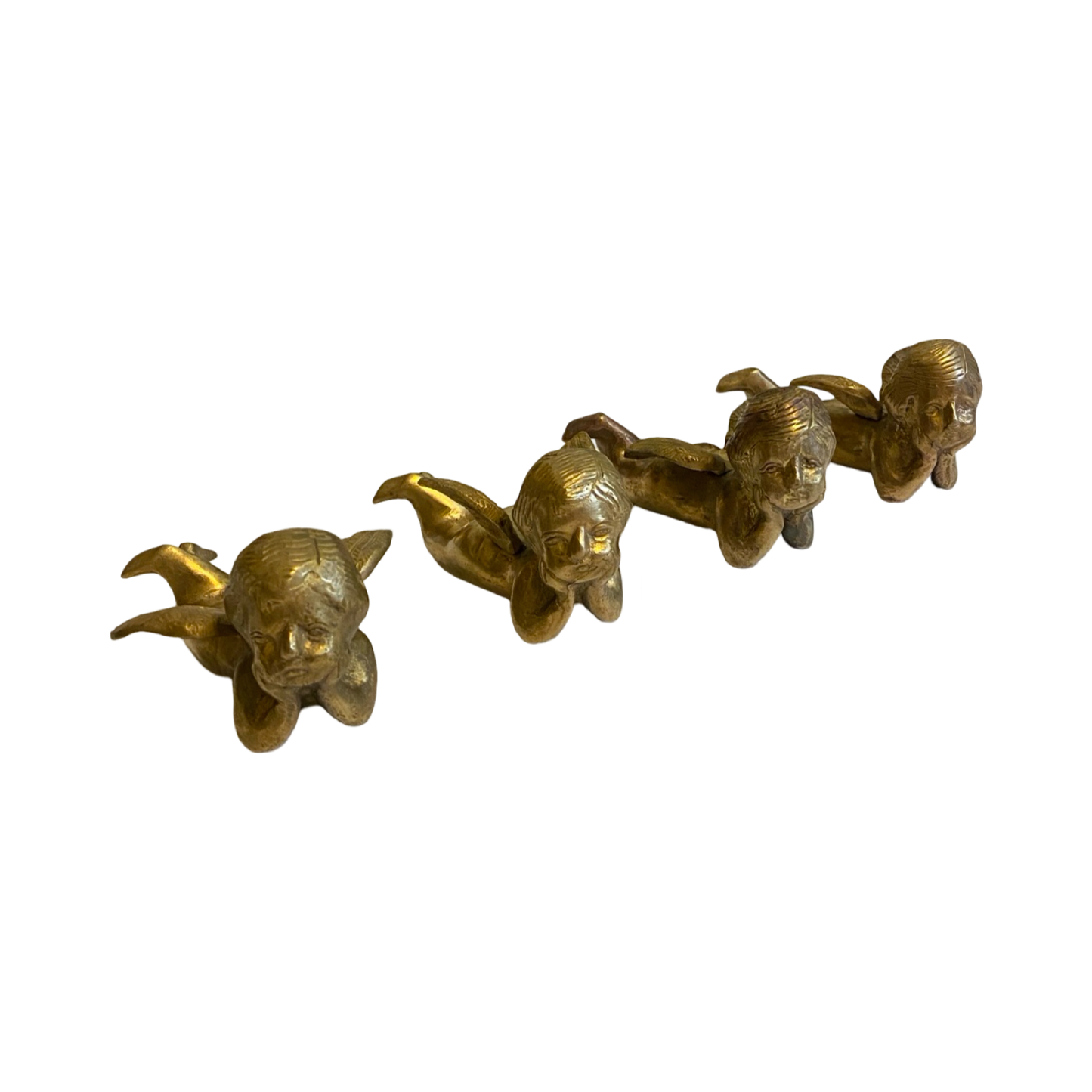 Brass Angel Shelf Sitter