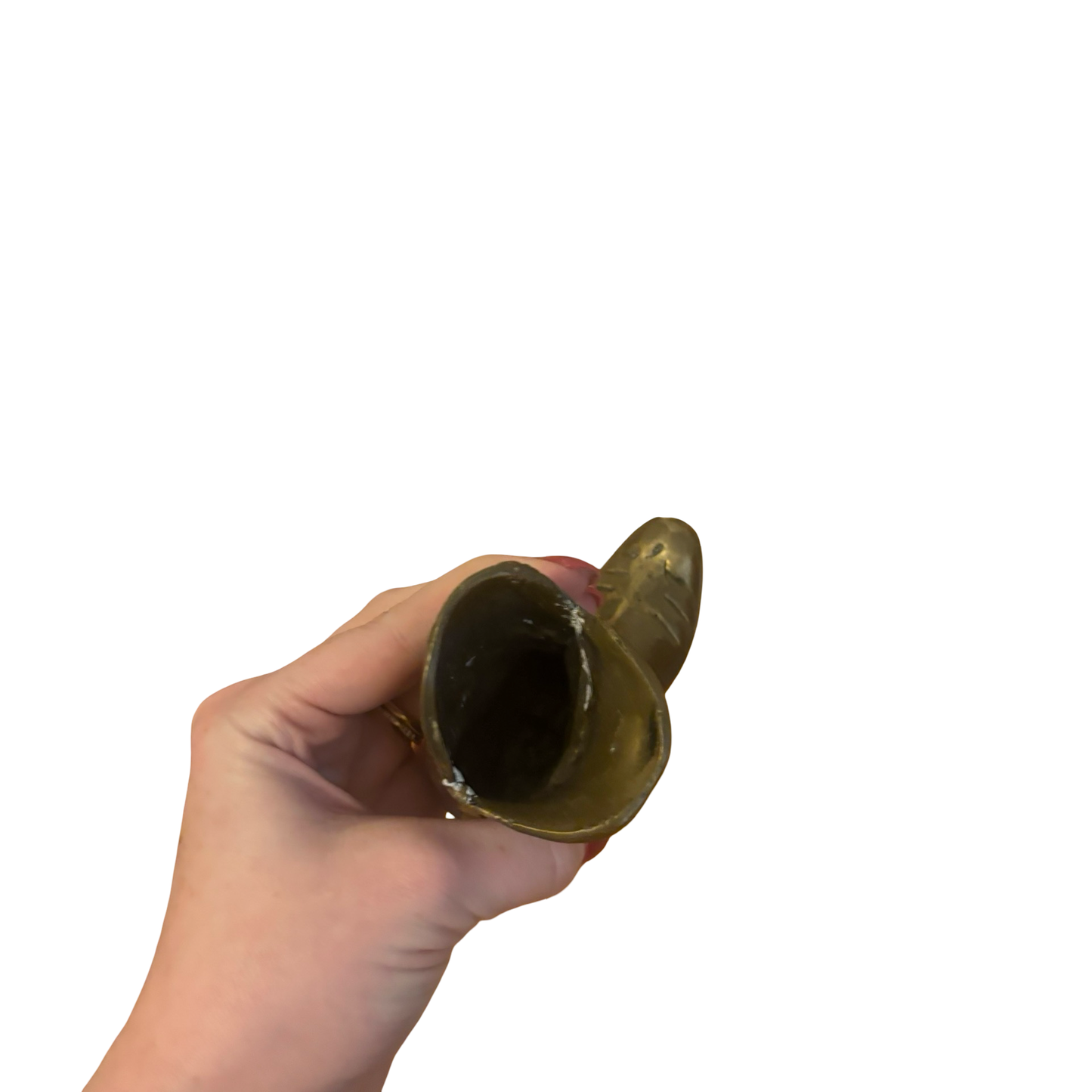 Brass Cowboy Boot