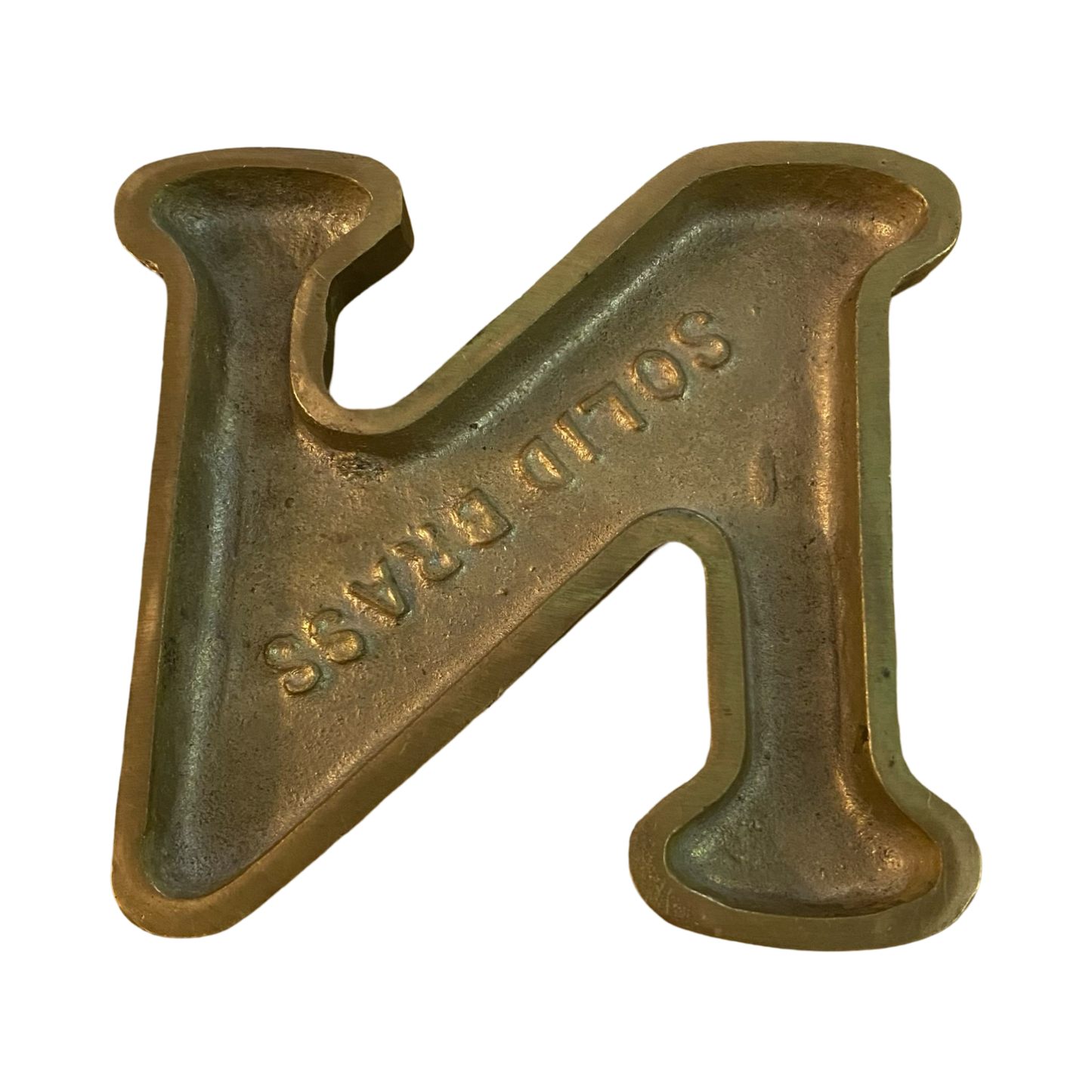 Letter N Paperweight