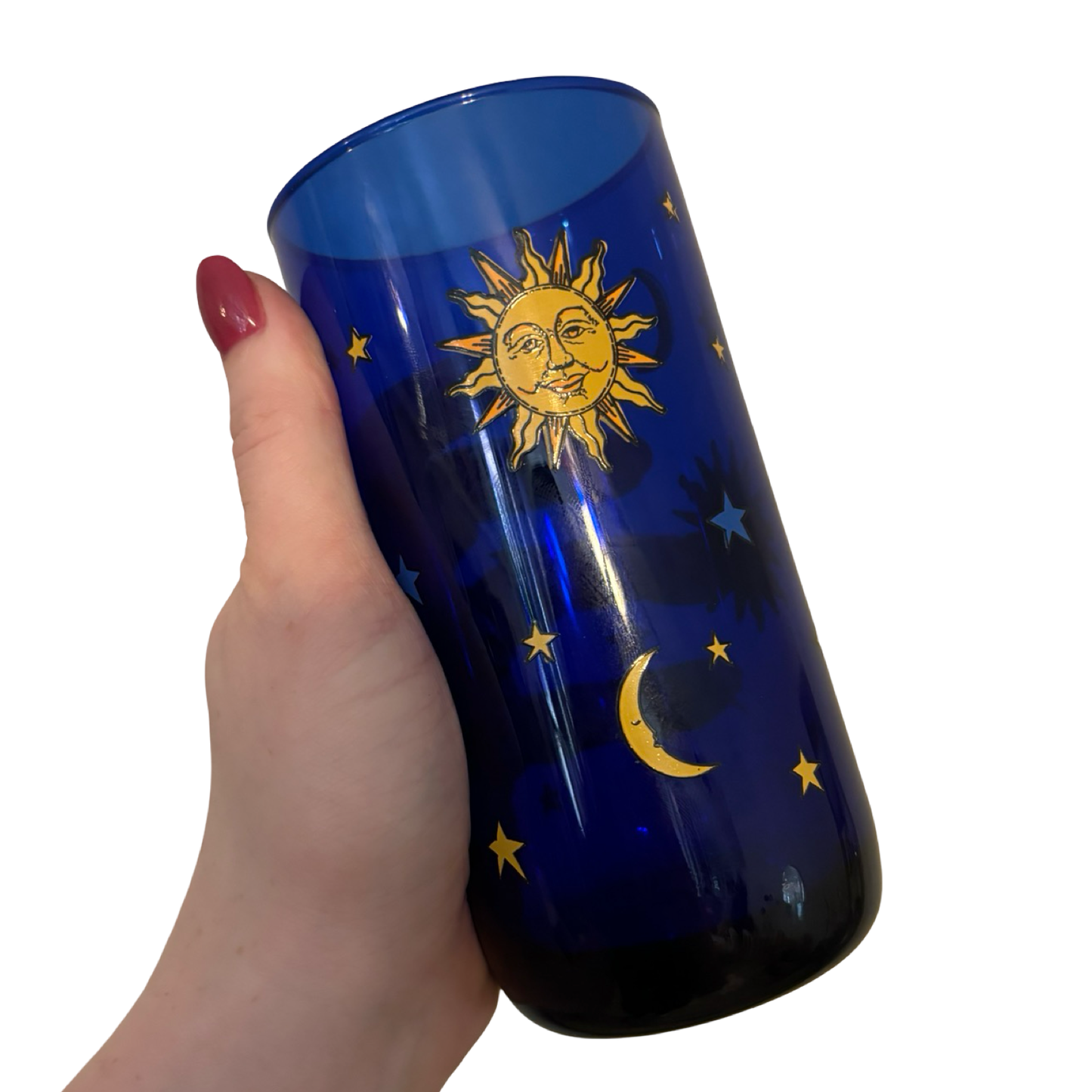 Libbey Celestial Cobalt Blue Tumbler Set of Four
