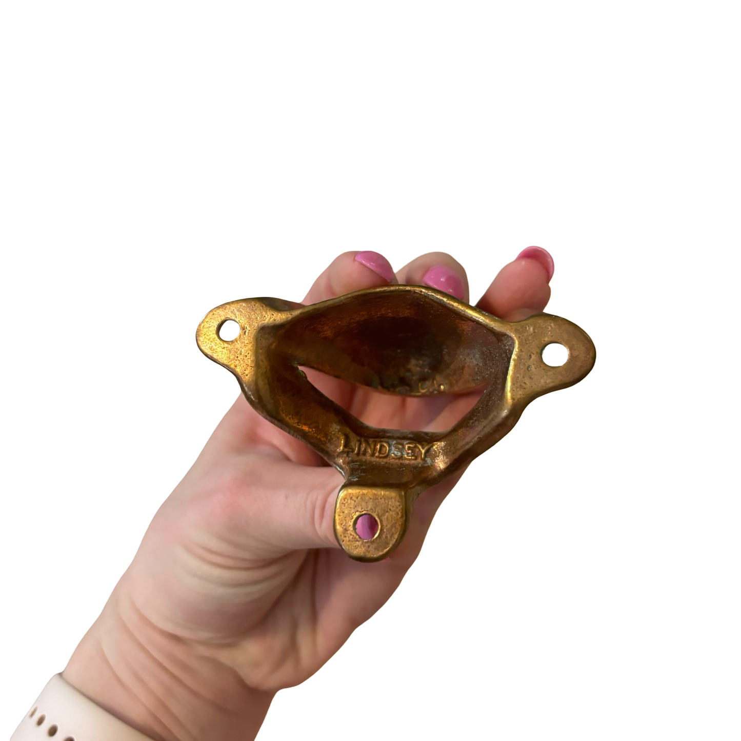 Brass Bottle Chops Teeth Bottle Opener