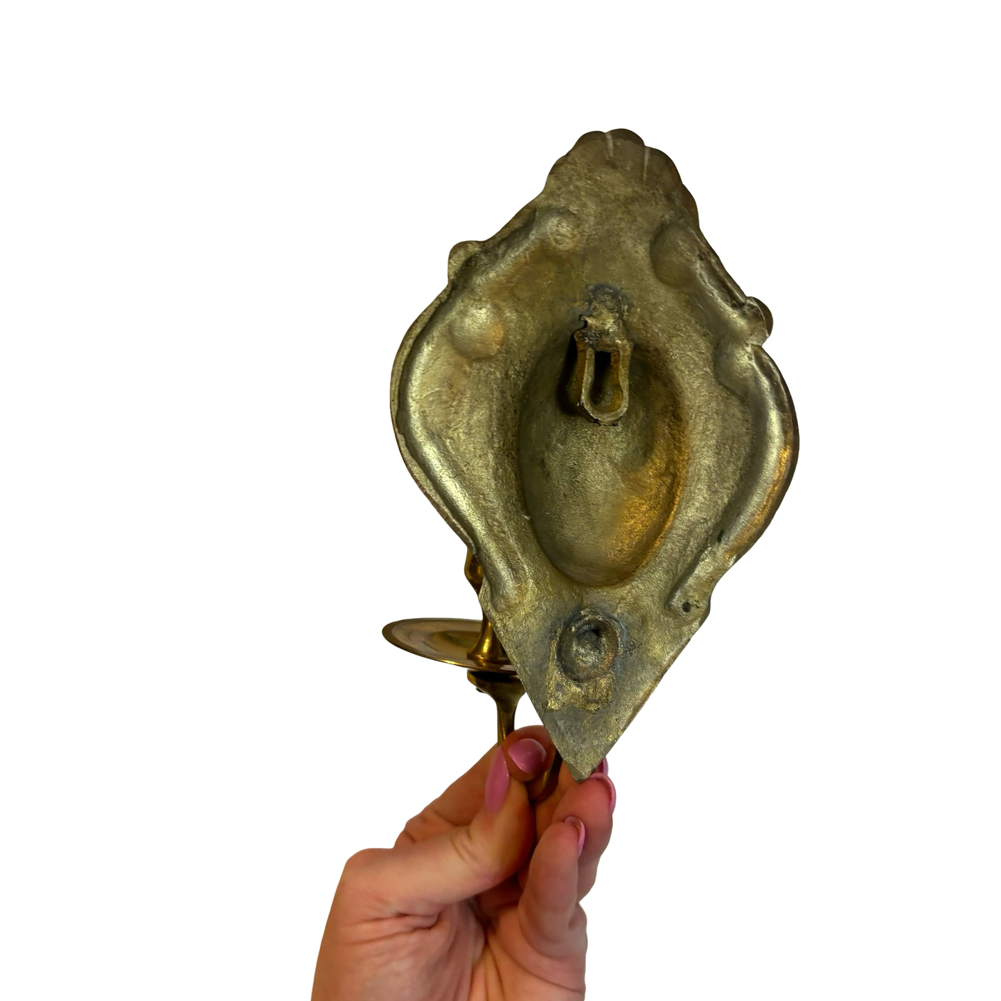 Brass Sconce Pair