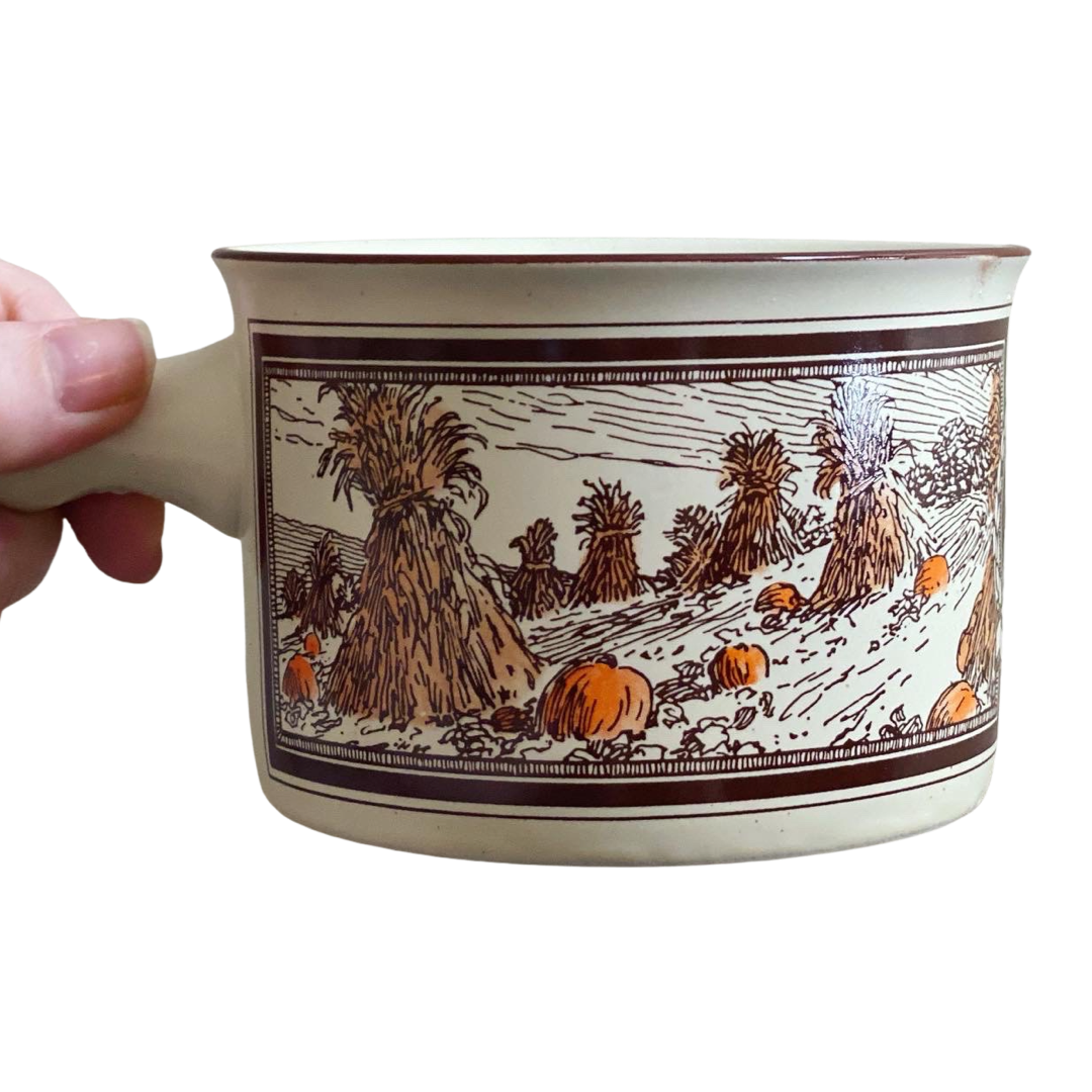Set of Three Watkins’ Almanac Soup Crocks