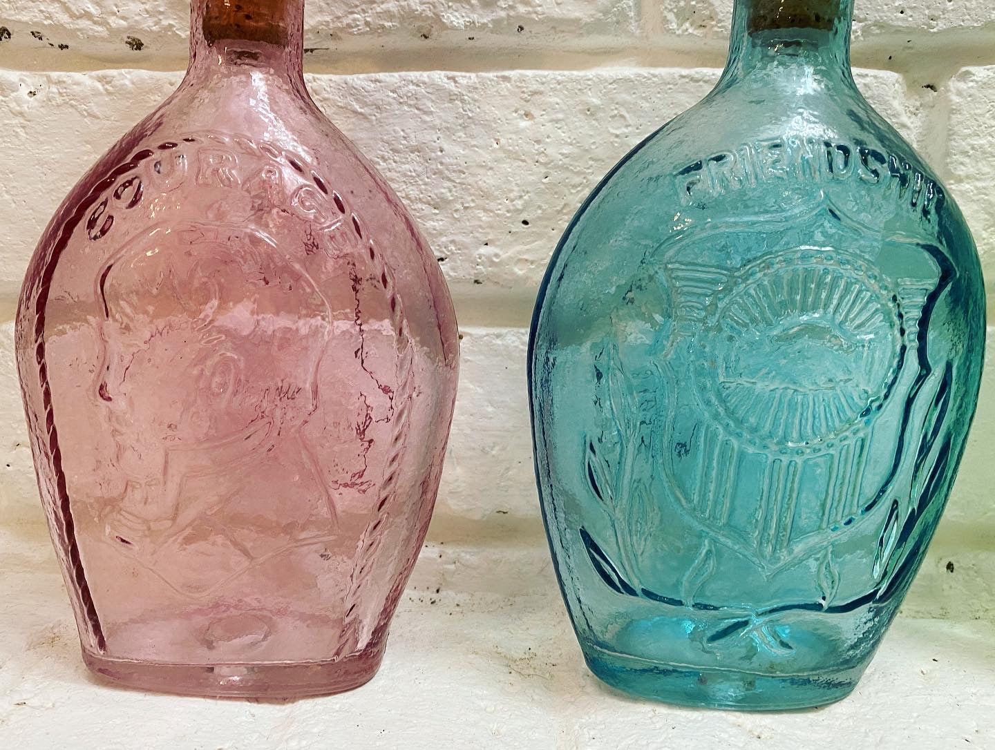 Colorful Glass Decanters