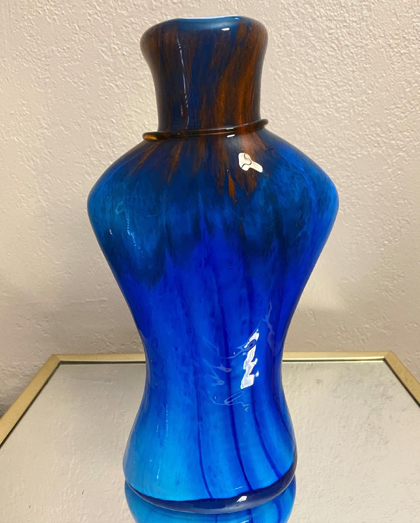 Blue Torso Vase