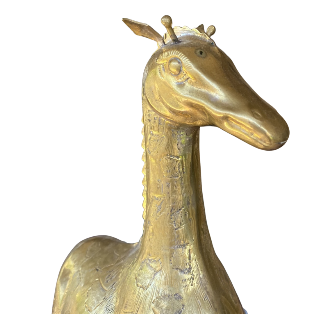 Brass Giraffe Box