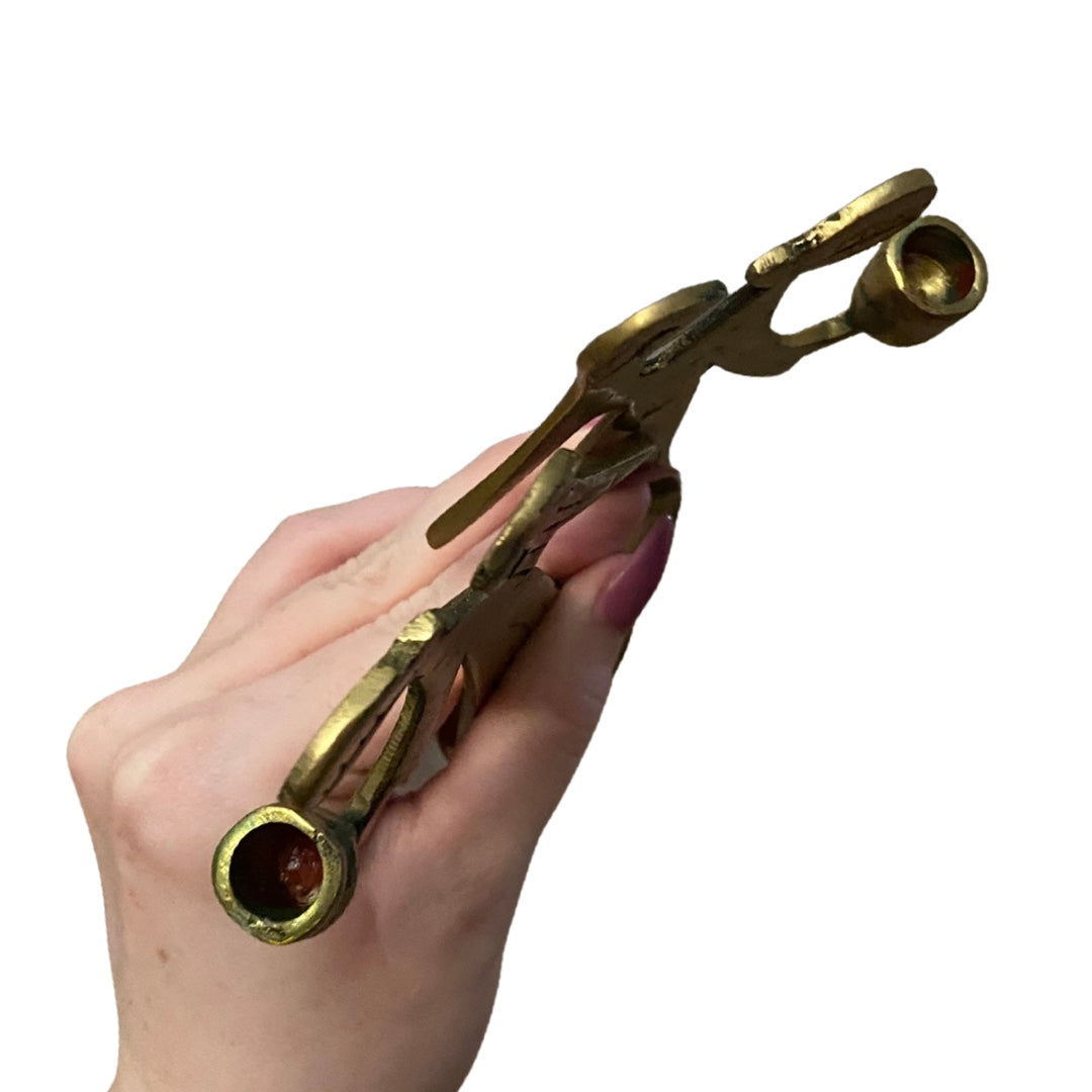 Brass Angel Candlesticks