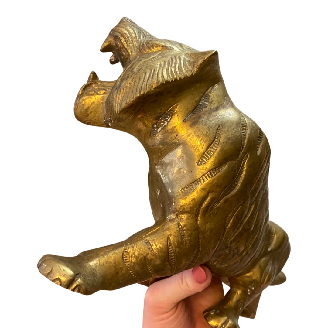 Large Brass Tiger (1)