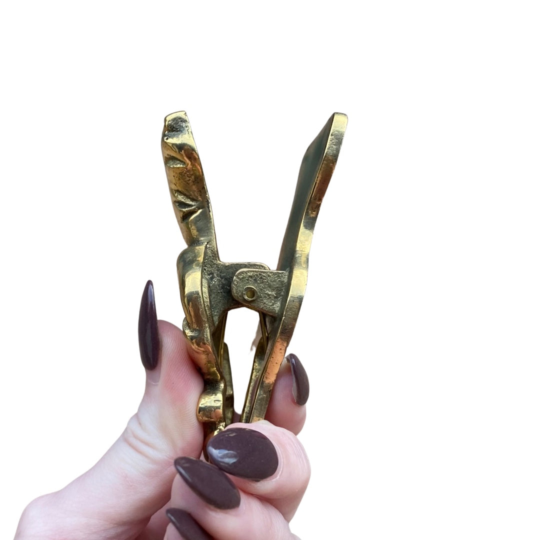 Popeye and Olive Oyl Brass Clips