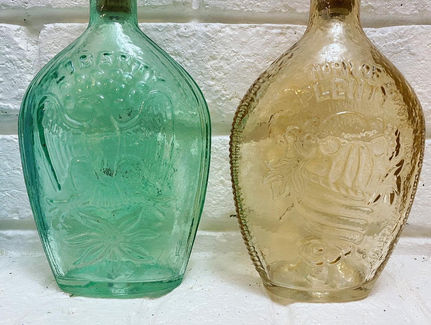 Colorful Glass Decanters