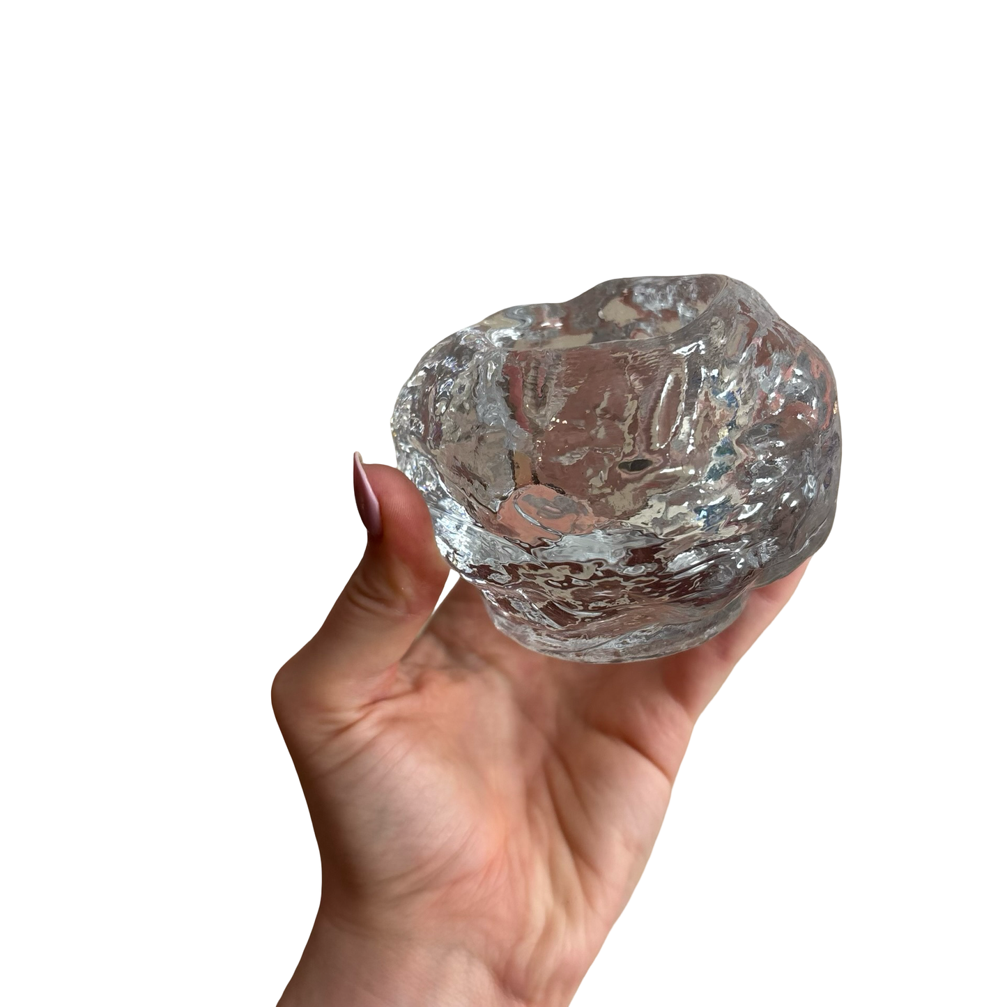 Kosta Boda Snowball Votive