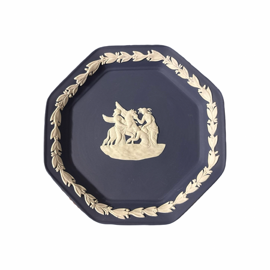 Blue Wedgewood Jasperware Plate