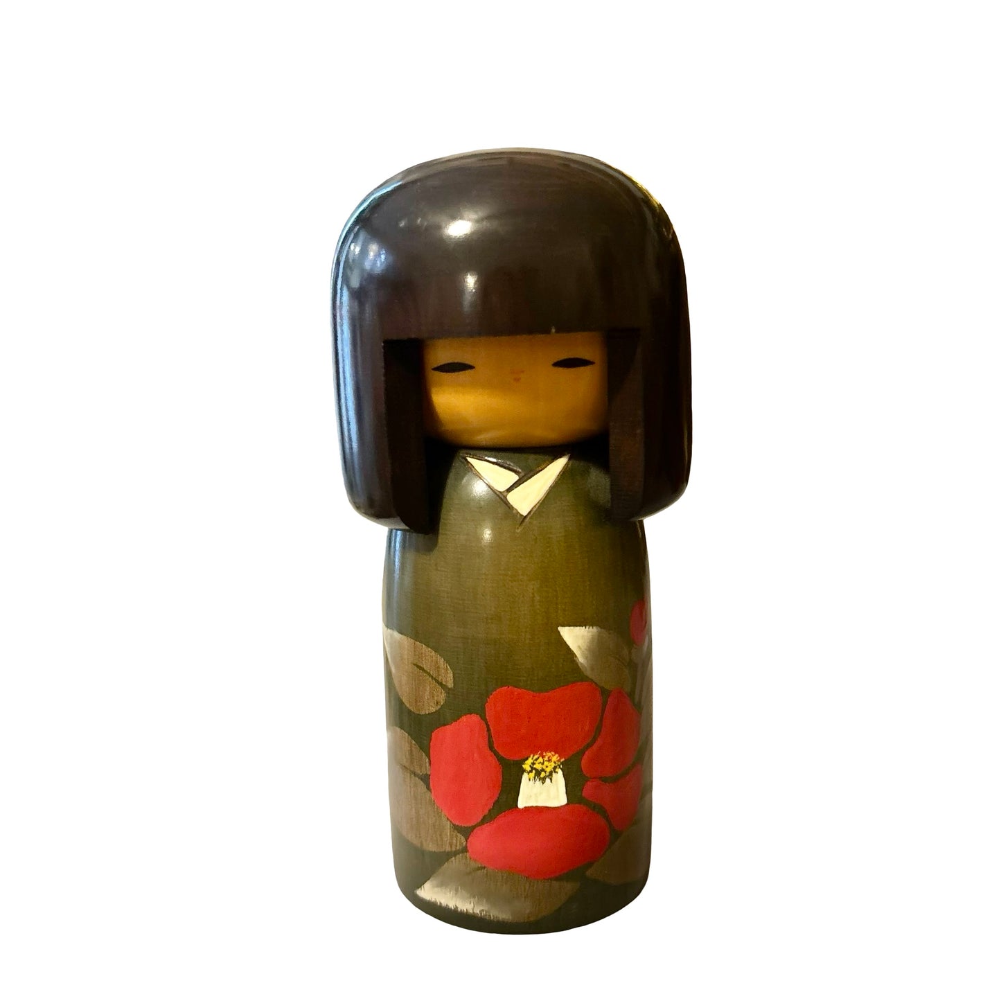 Japanese Wooden Kokeshi Doll