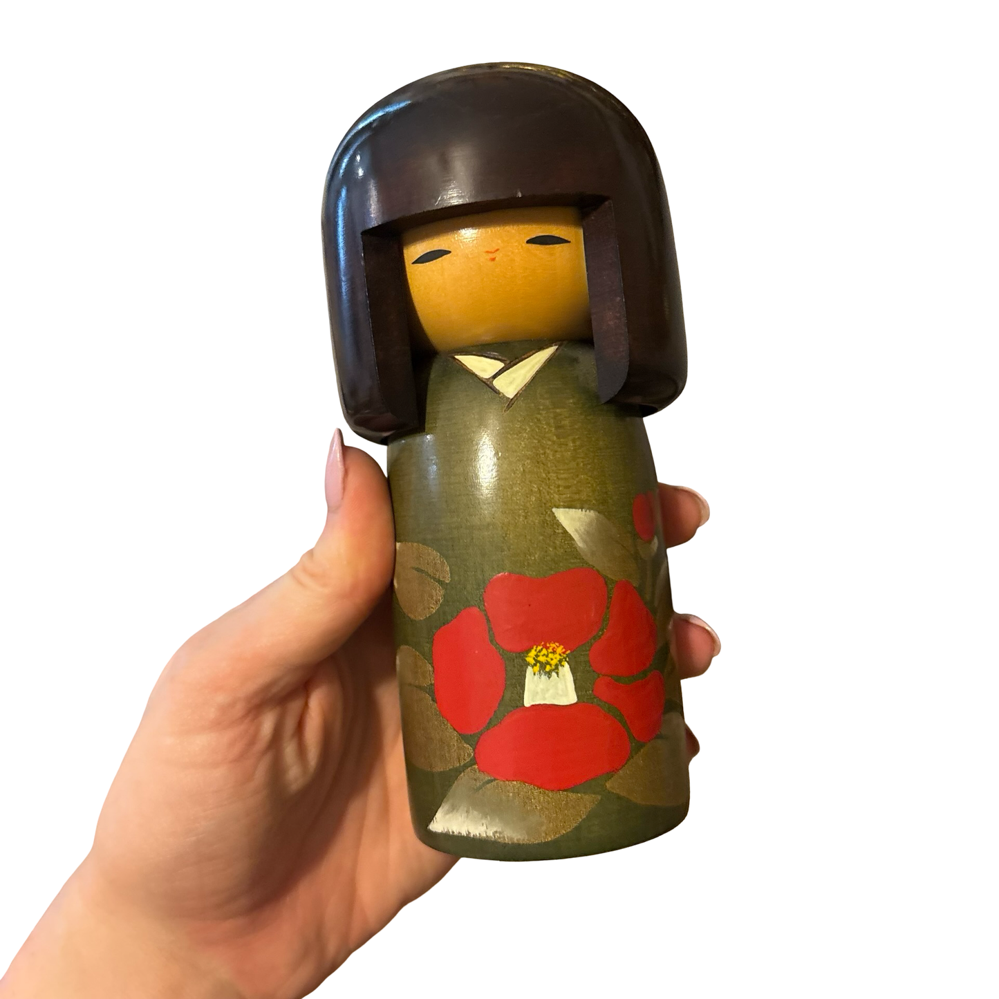 Japanese Wooden Kokeshi Doll