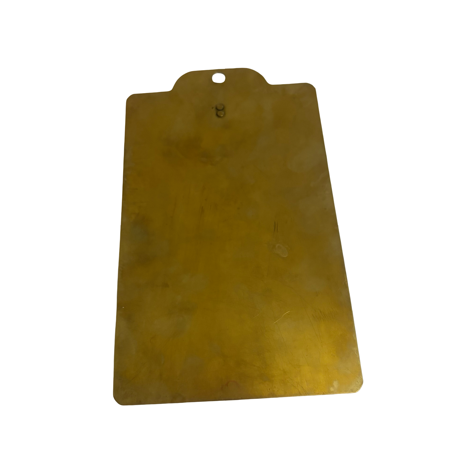 Brass Heart Clipboard