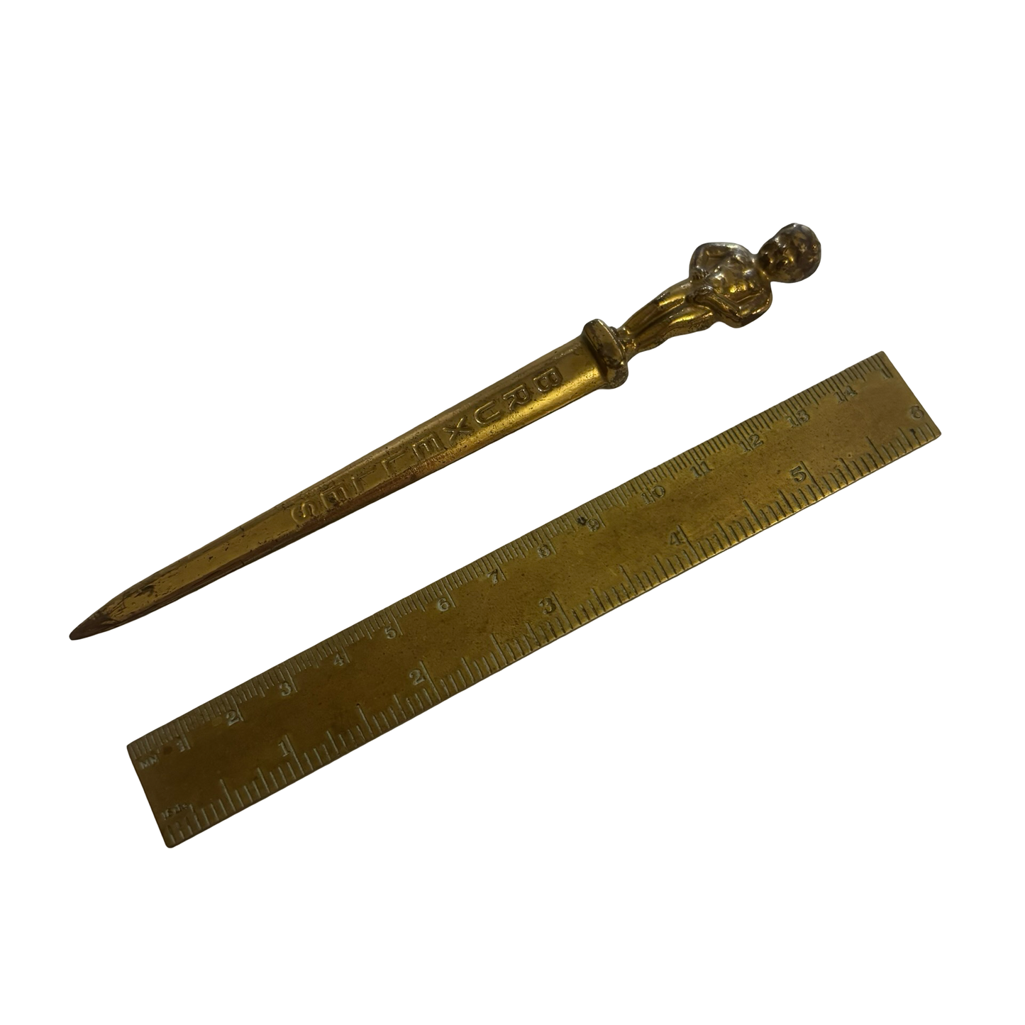 Brass Brussels Boy Letter Opener