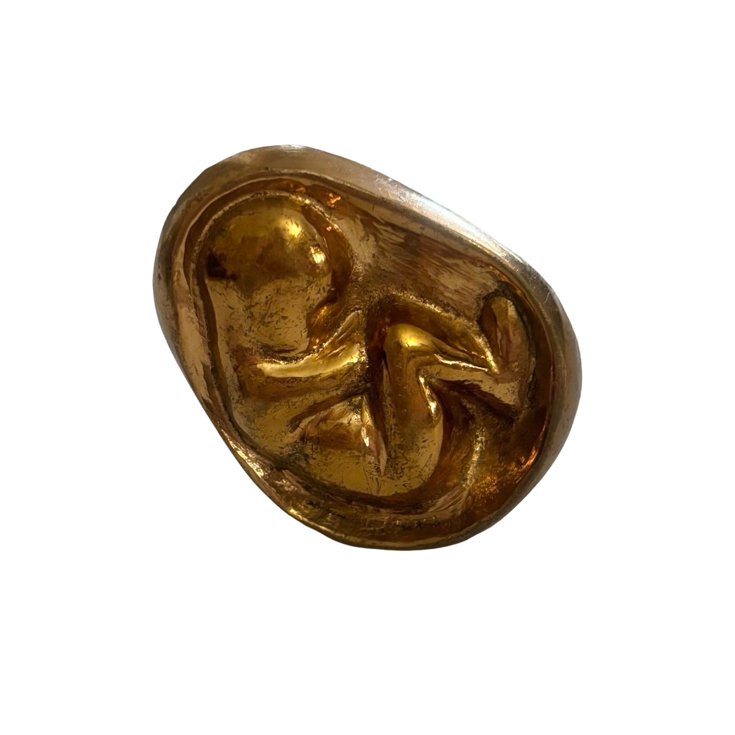 Brass Baby/Fetus in Utero