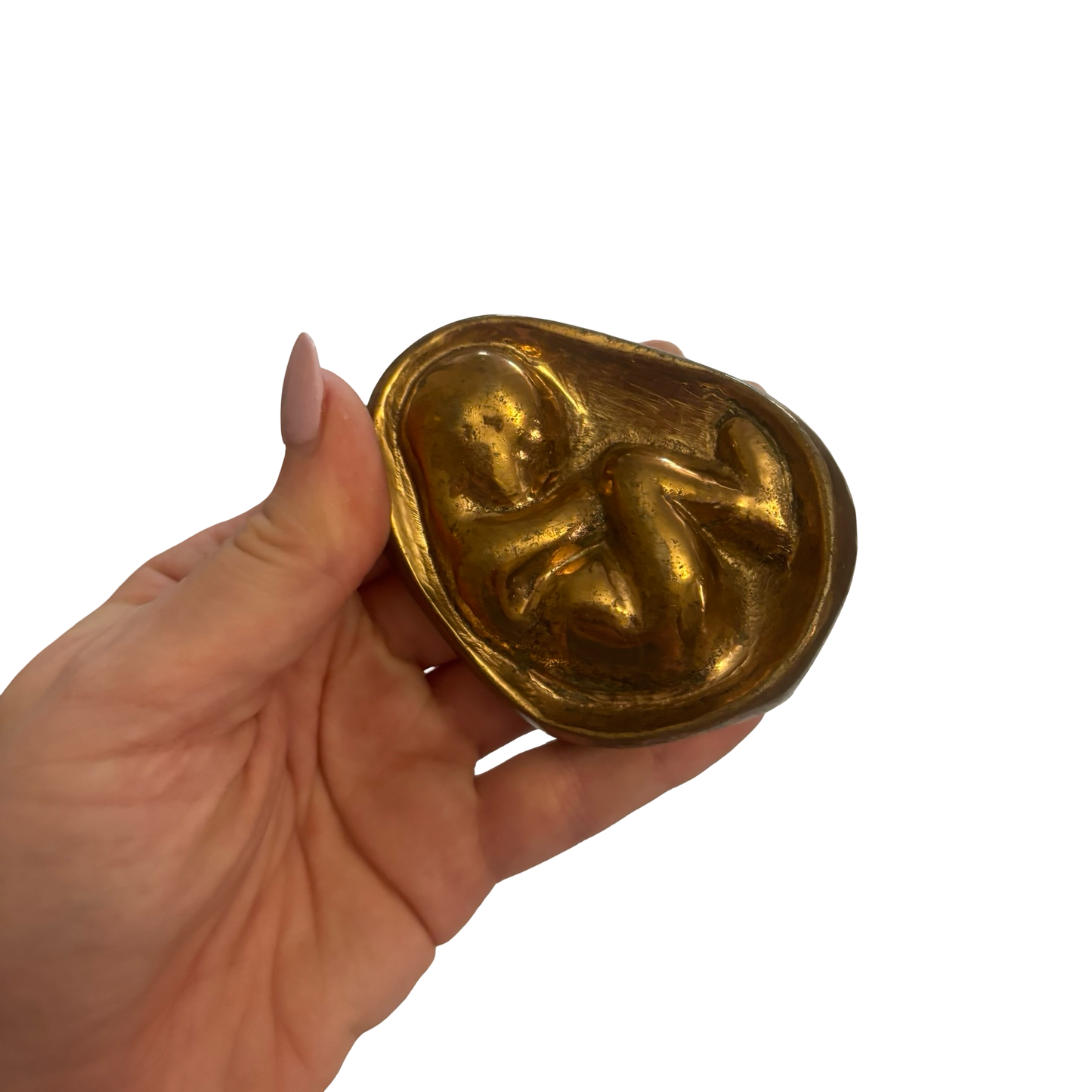 Brass Baby/Fetus in Utero