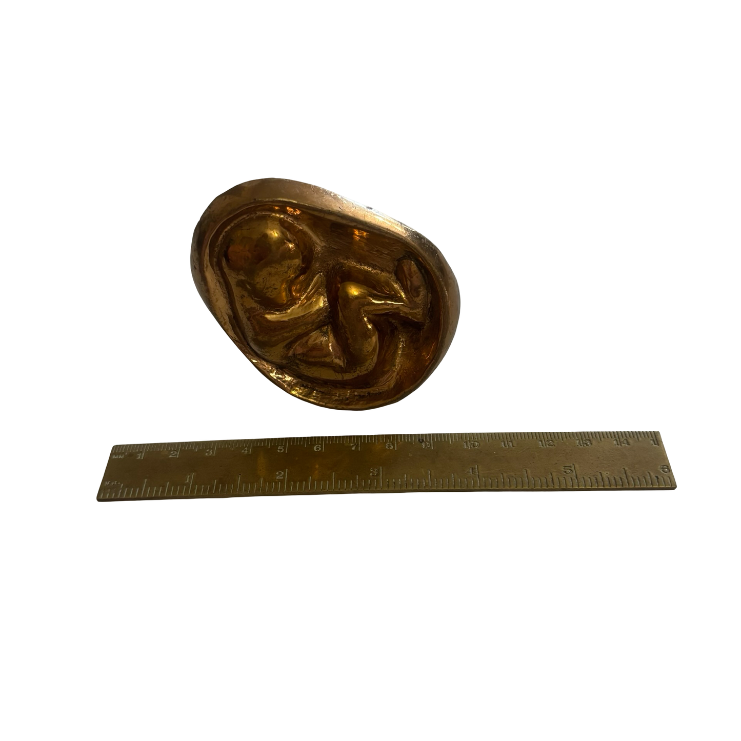 Brass Baby/Fetus in Utero