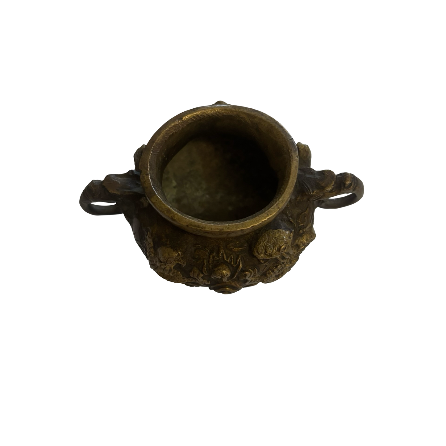 Brass Dragon Pot