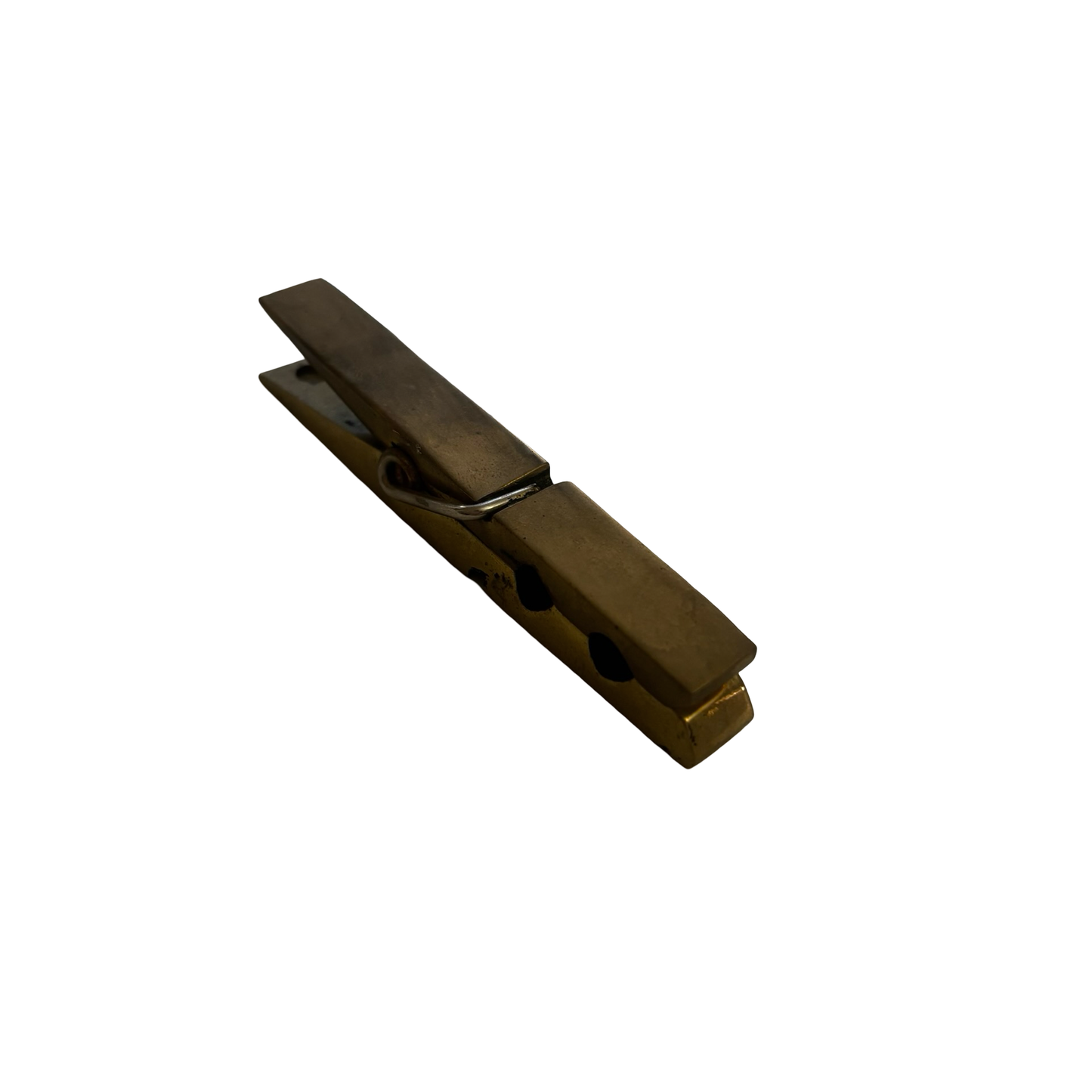 Brass Clothespin Clip
