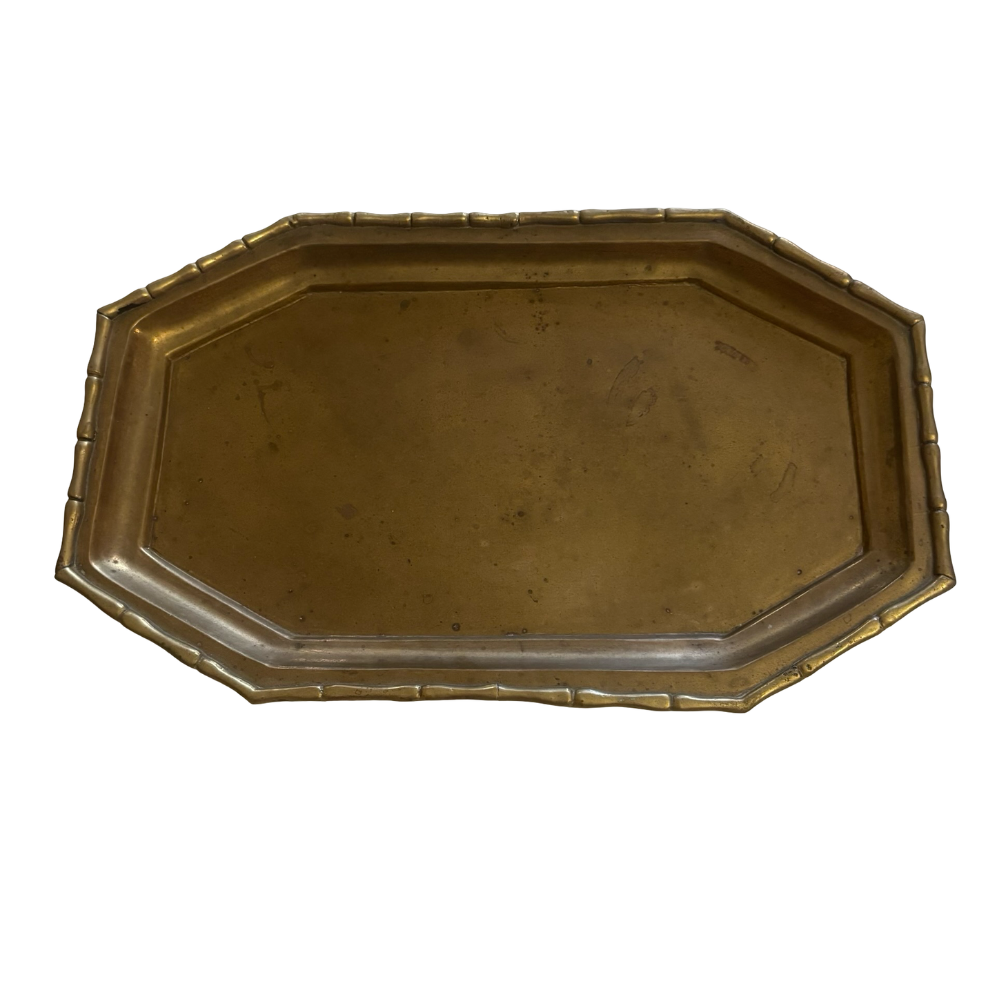 Brass Bamboo Tray