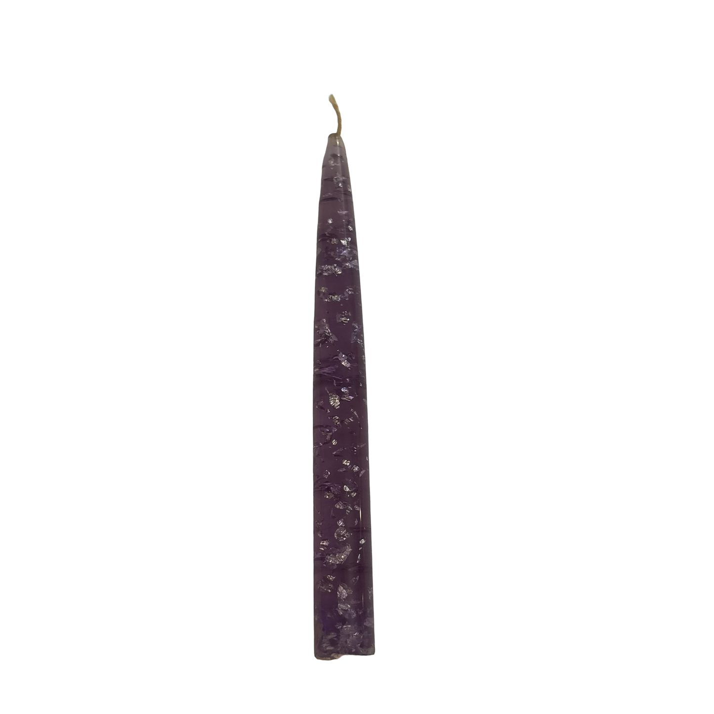 Purple Lucite Candle