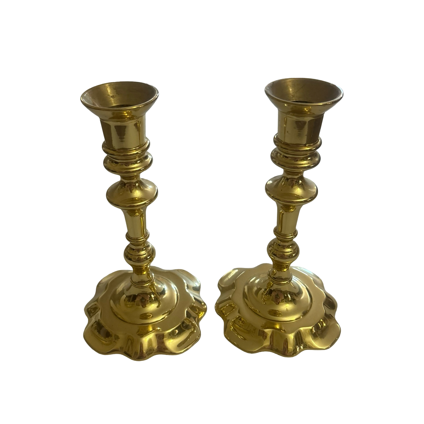 Pair of Baldwin Brass Candlesticks